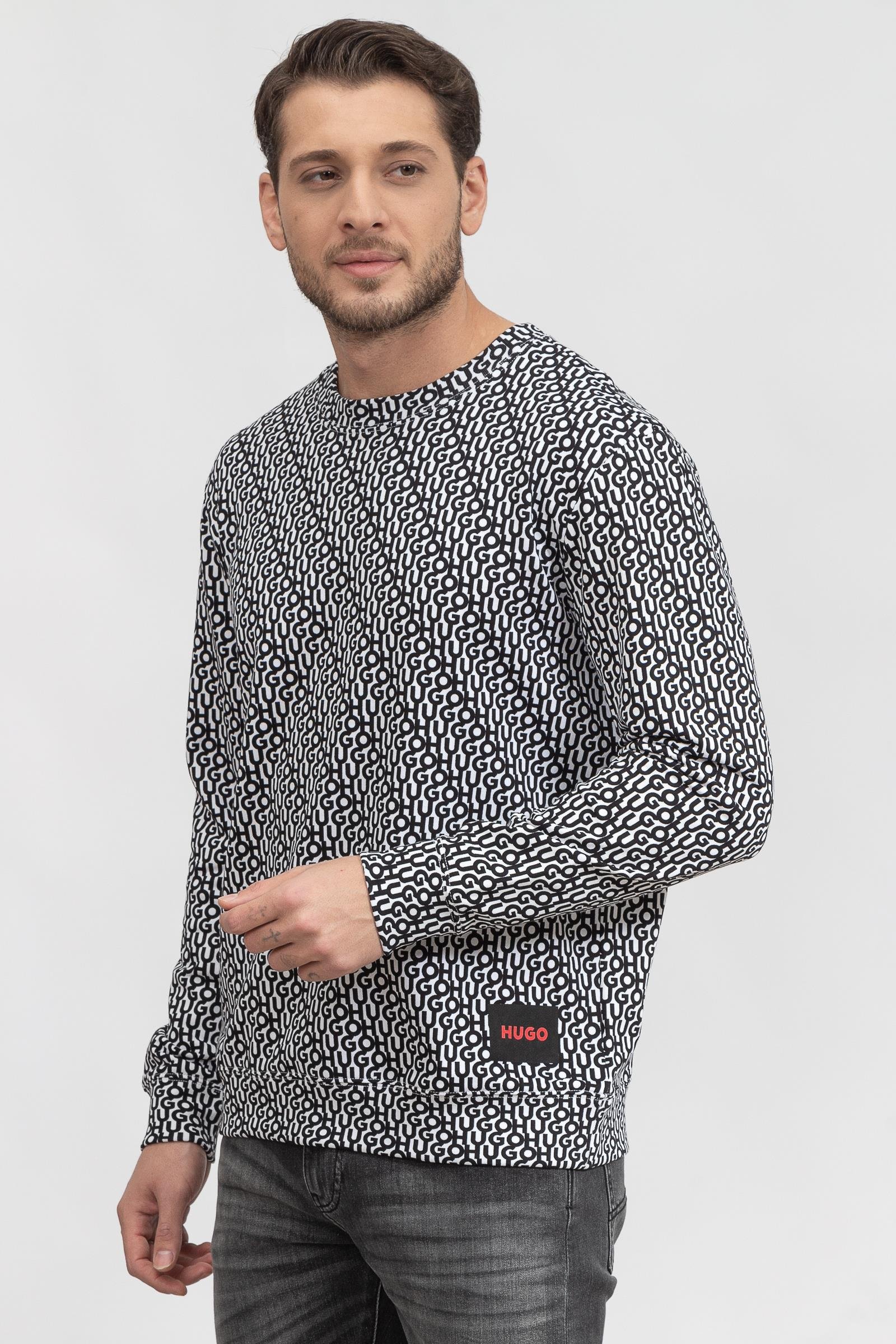 Hugo Donnery Erkek Bisiklet Yaka Sweatshirt