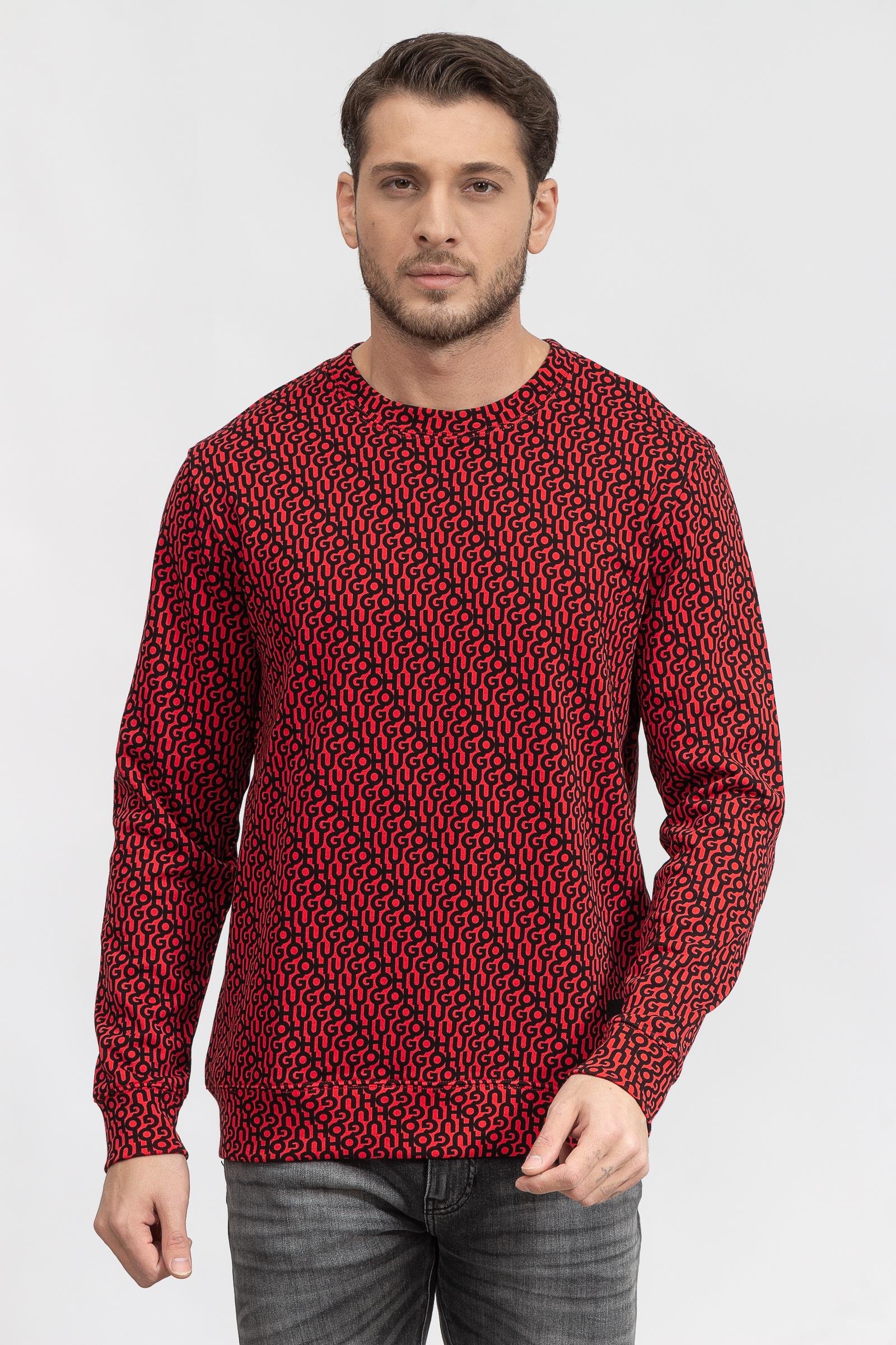 Hugo Donnery Erkek Bisiklet Yaka Sweatshirt