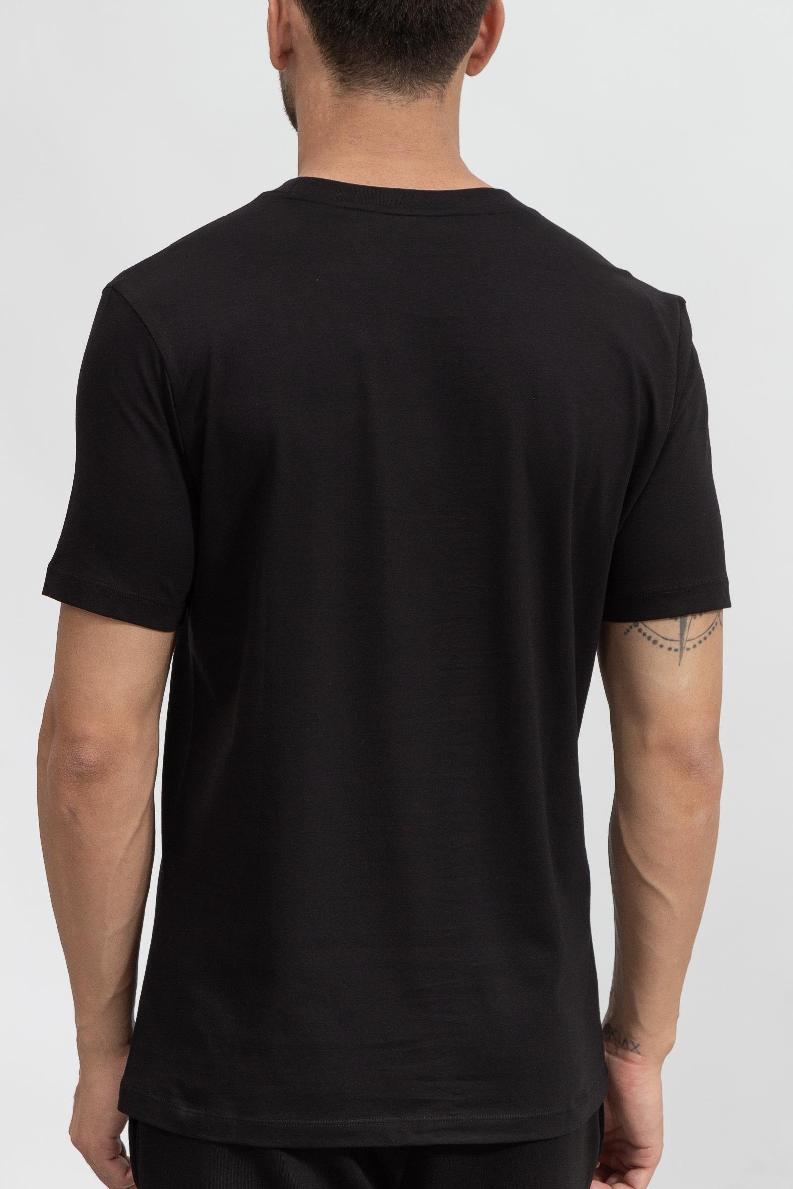 Hugo Dulive Erkek Bisiklet Yaka T-Shirt
