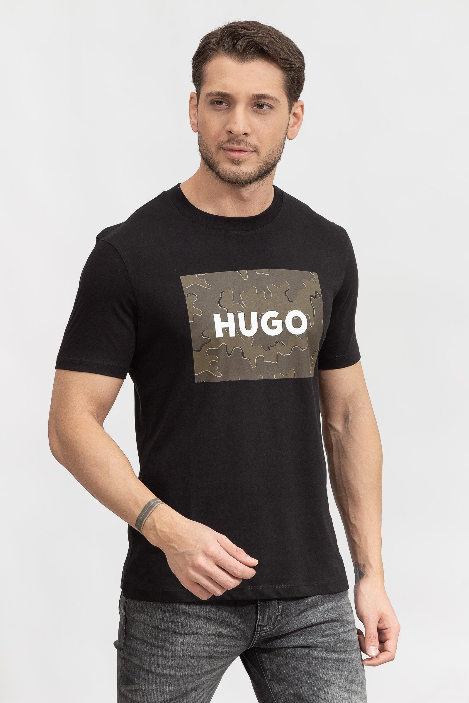 Hugo Dulive U224 Erkek Bisiklet Yaka T-Shirt