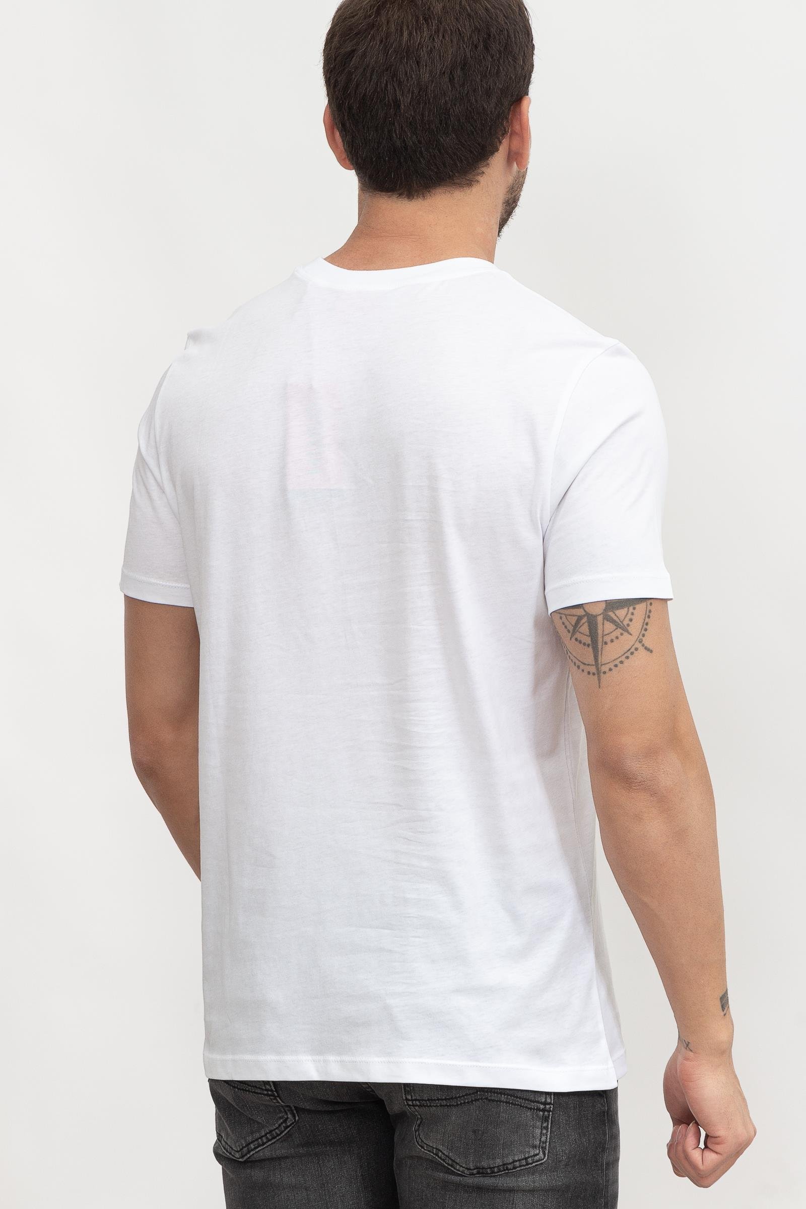 Hugo Dulive U224 Erkek Bisiklet Yaka T-Shirt