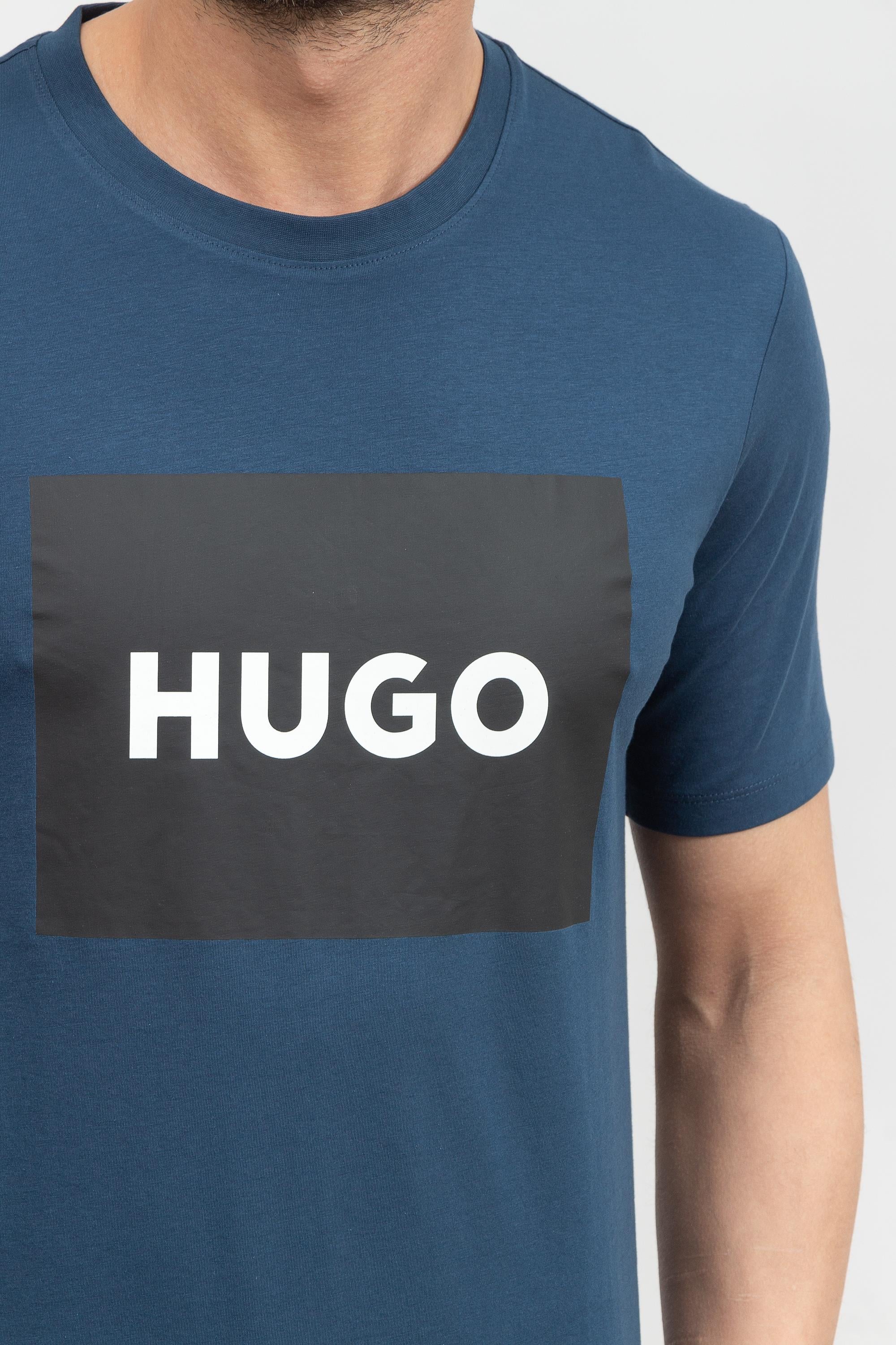 Hugo Dulive222 Erkek Bisiklet Yaka T-Shirt