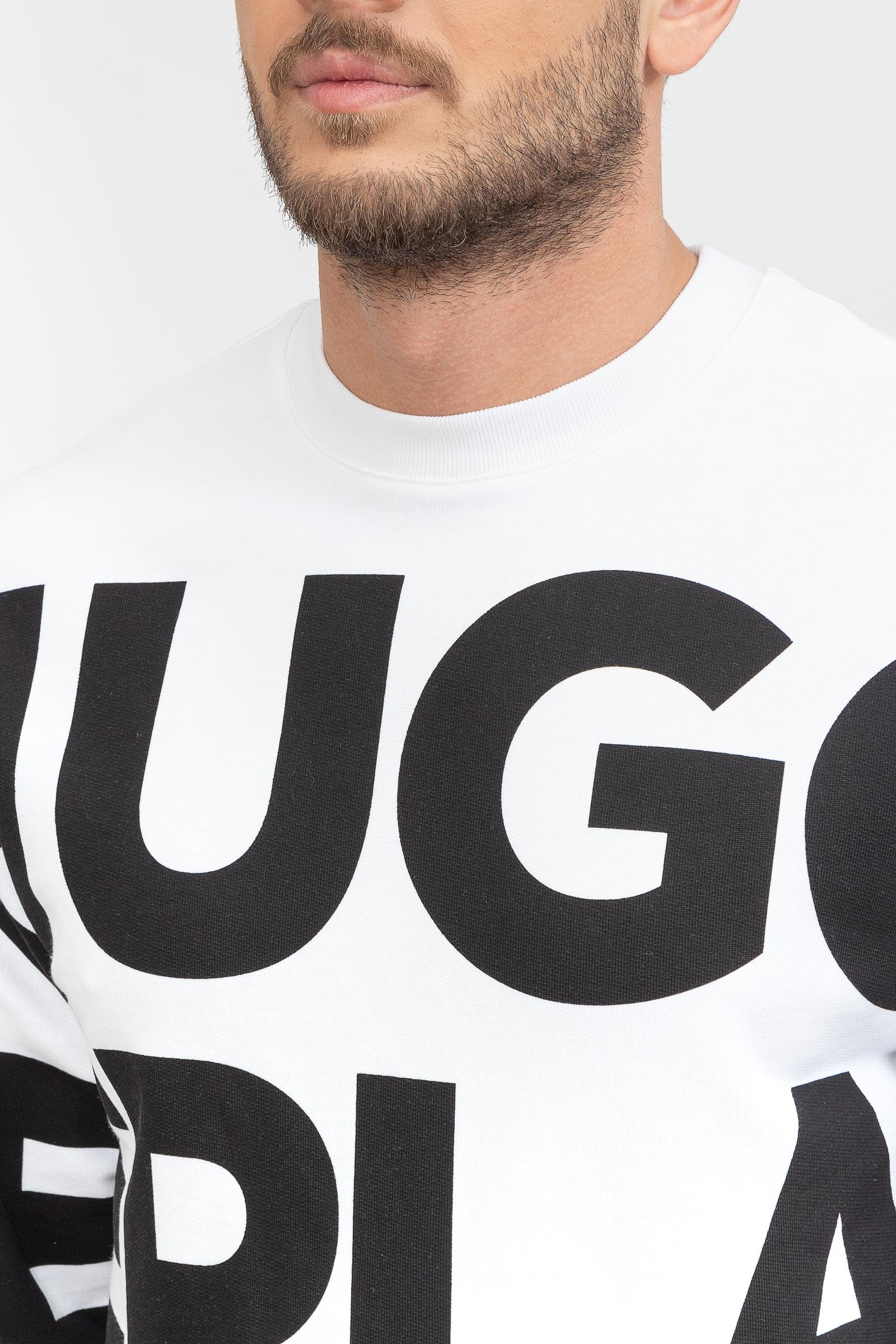 Hugo Dweat3 Erkek Bisiklet Yaka Sweatshirt