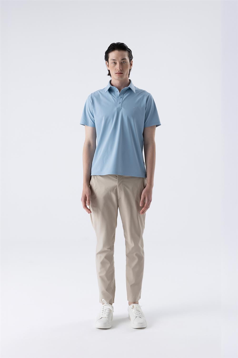 Isaora Comfort Pique Polo Erkek Polo Yaka T-Shirt