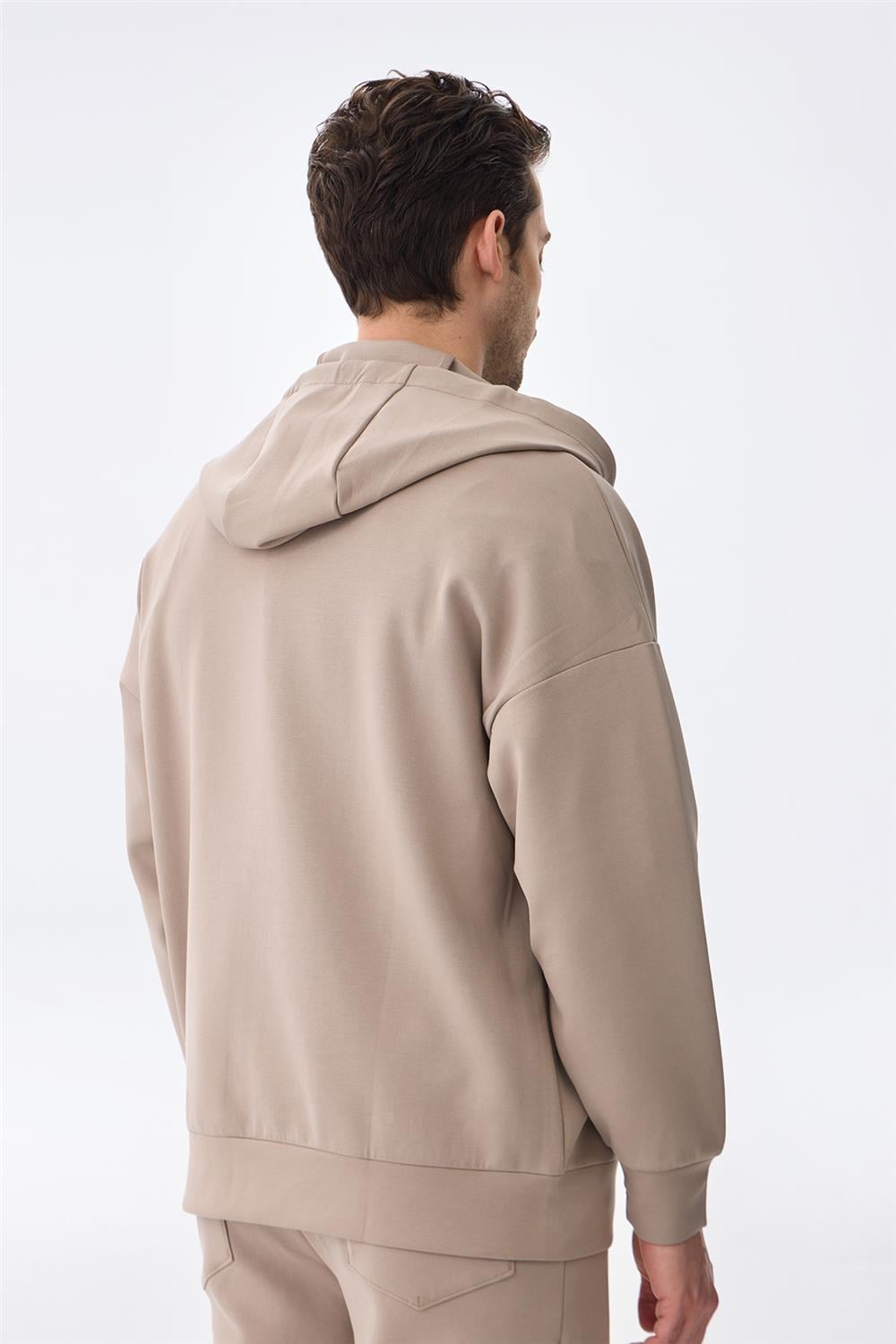 Isaora Erkek Fermuarlı Sweatshirt