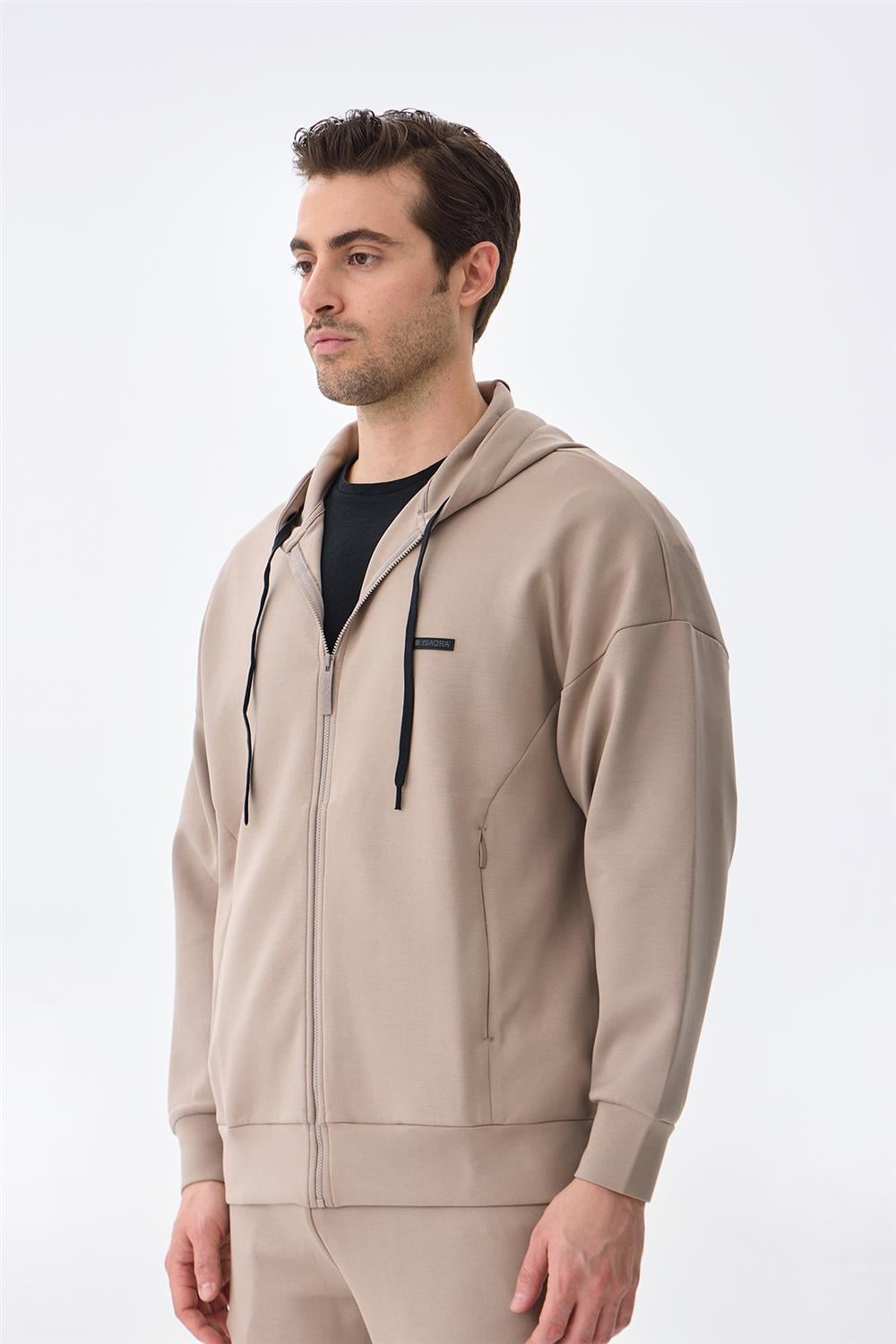 Isaora Erkek Fermuarlı Sweatshirt