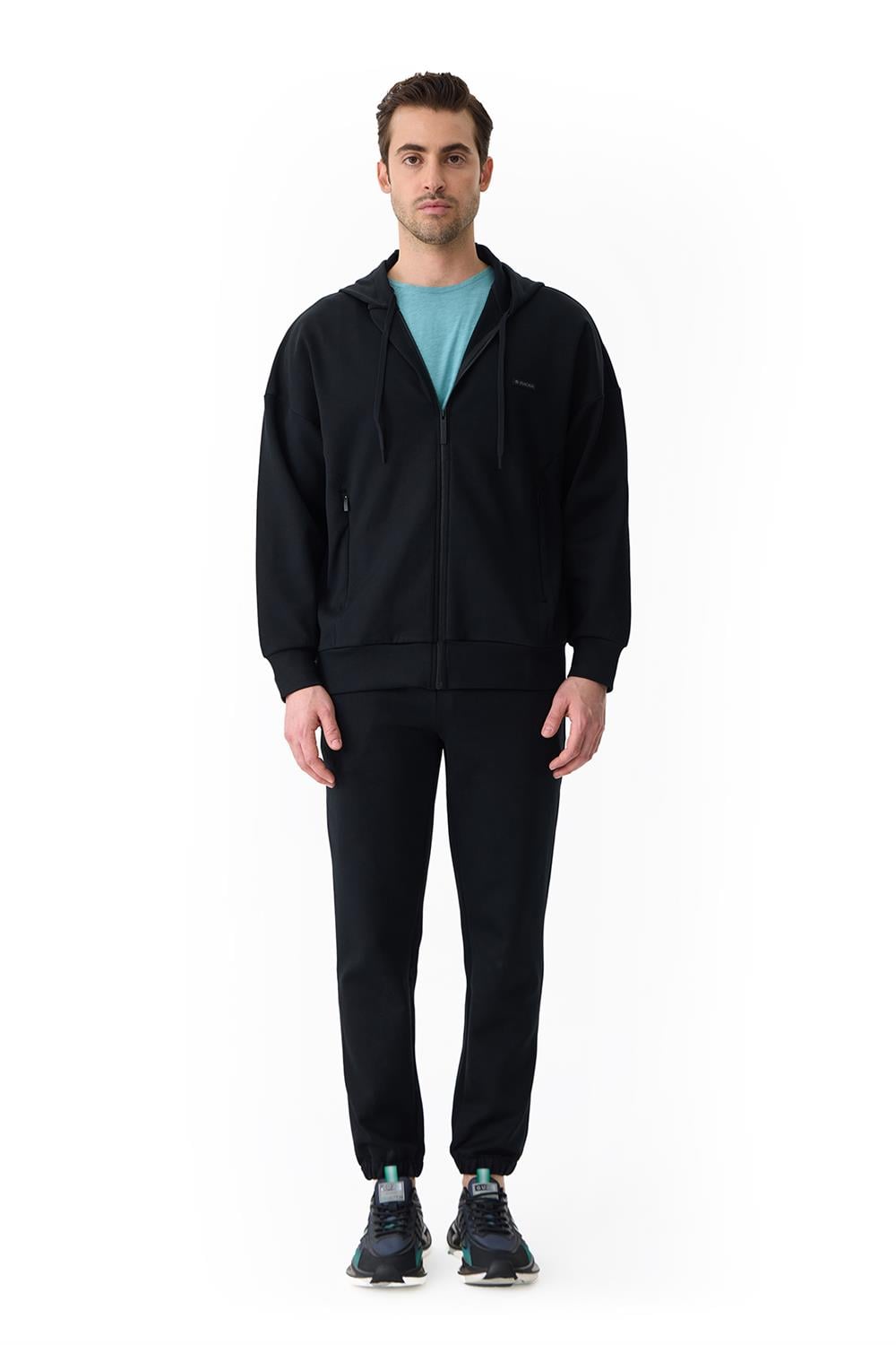 Isaora Erkek Fermuarlı Sweatshirt