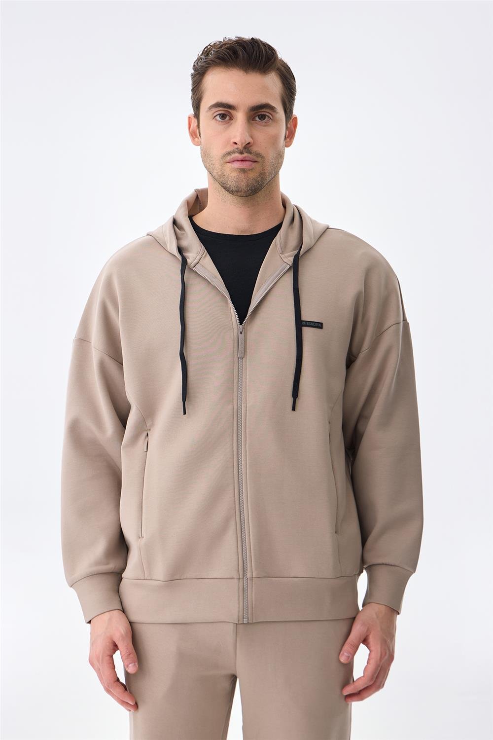 Isaora Erkek Fermuarlı Sweatshirt