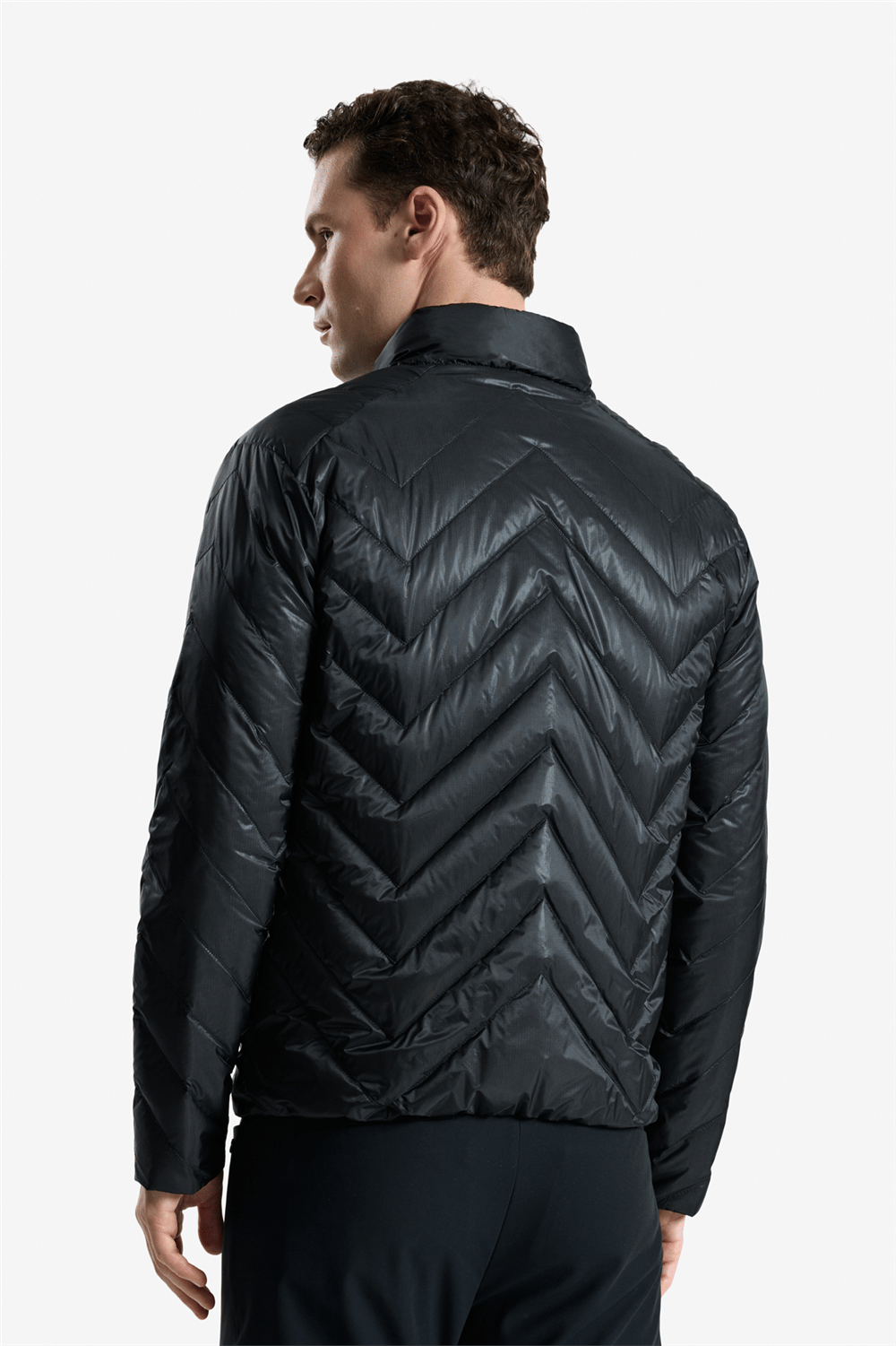 Isaora Extra Light Down Jacket  Erkek Mont Siyah