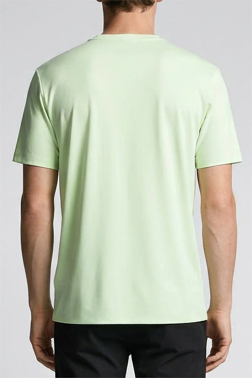 Isaora Extra Light Tech Tee Erkek Polo Yaka T-Shirt Mint Yeşili