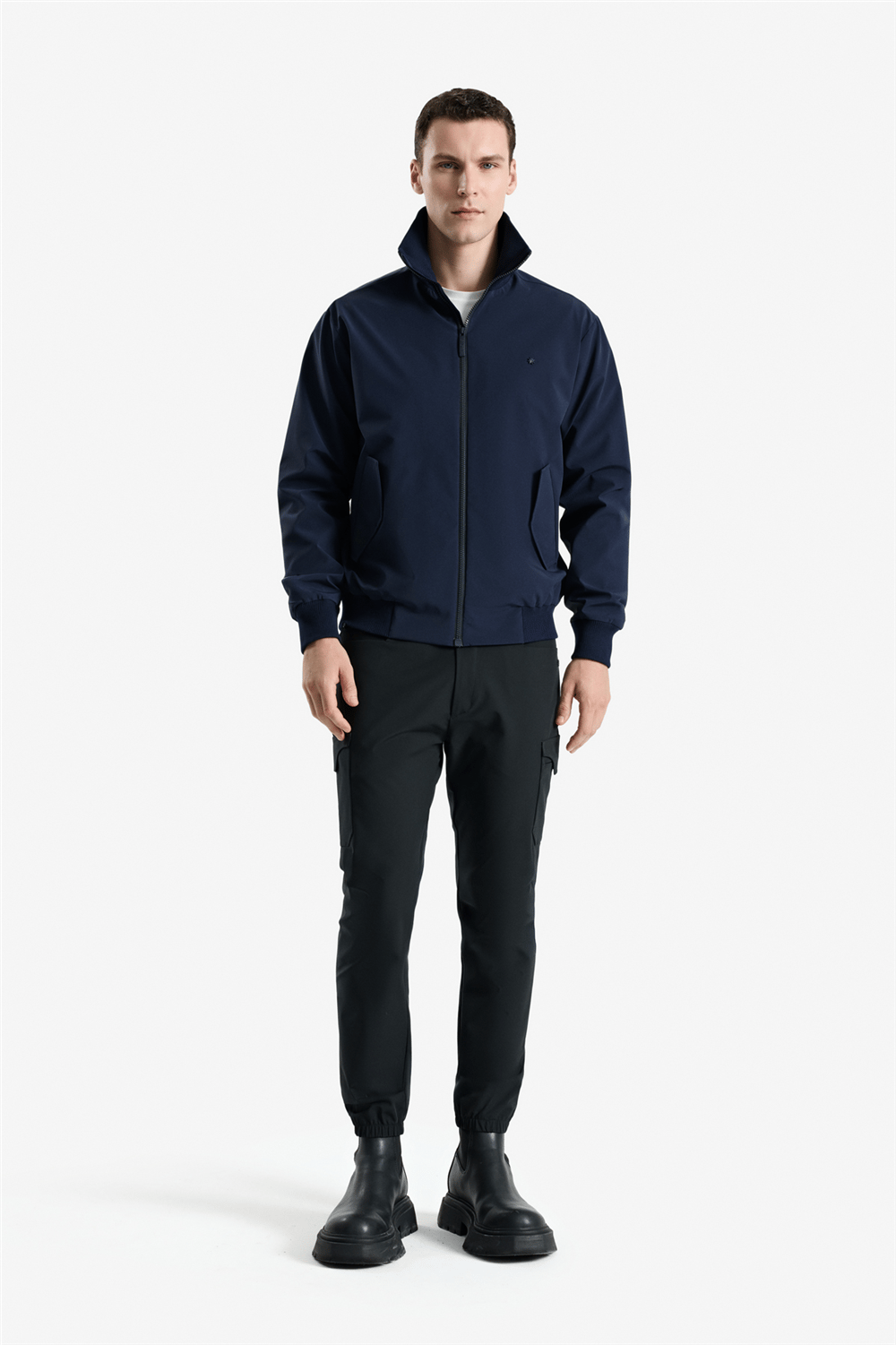 Isaora Light Bomber Erkek Bomber Mont Lacivert