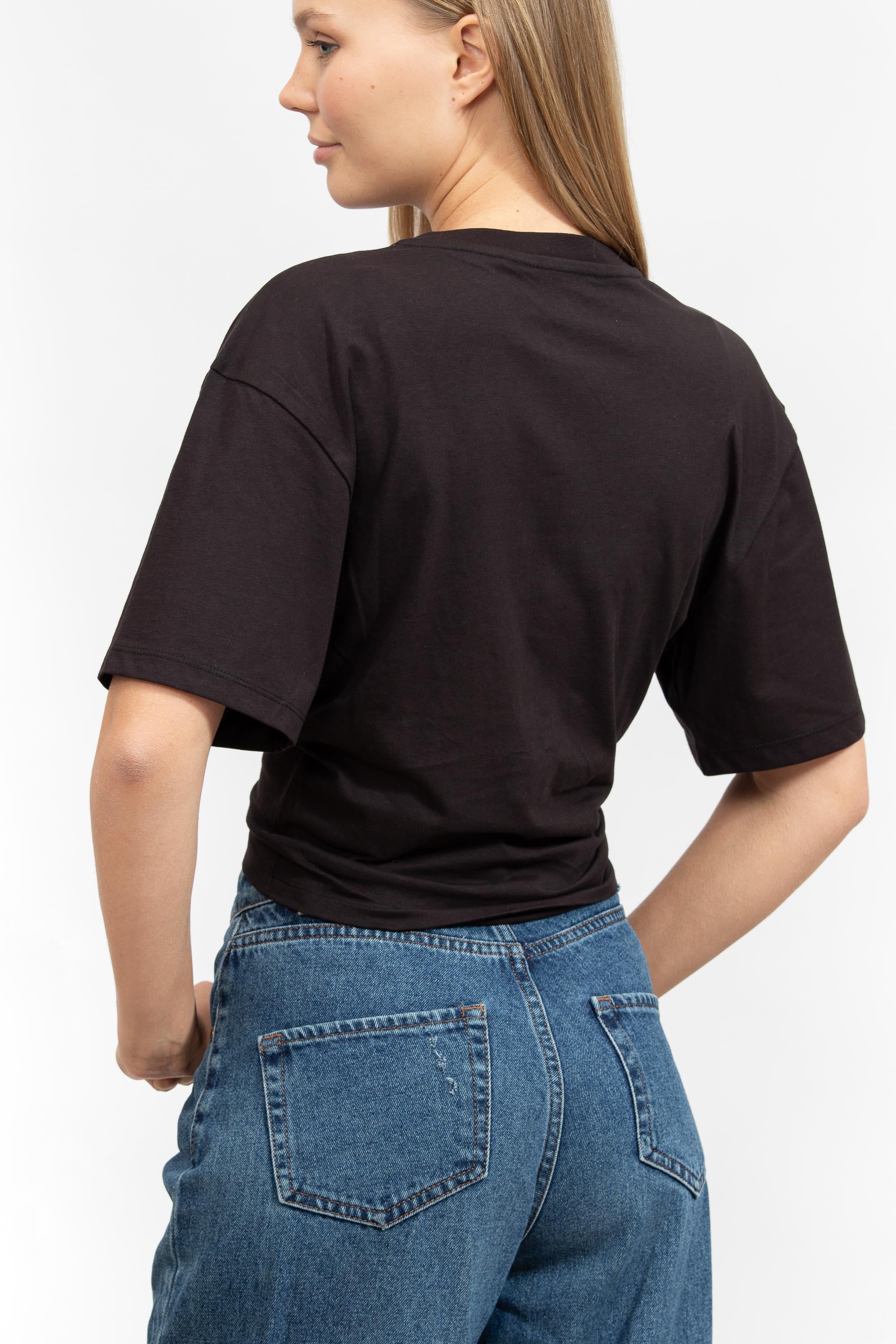 Just Cavalli Kadın Bisiklet Yaka T-Shirt