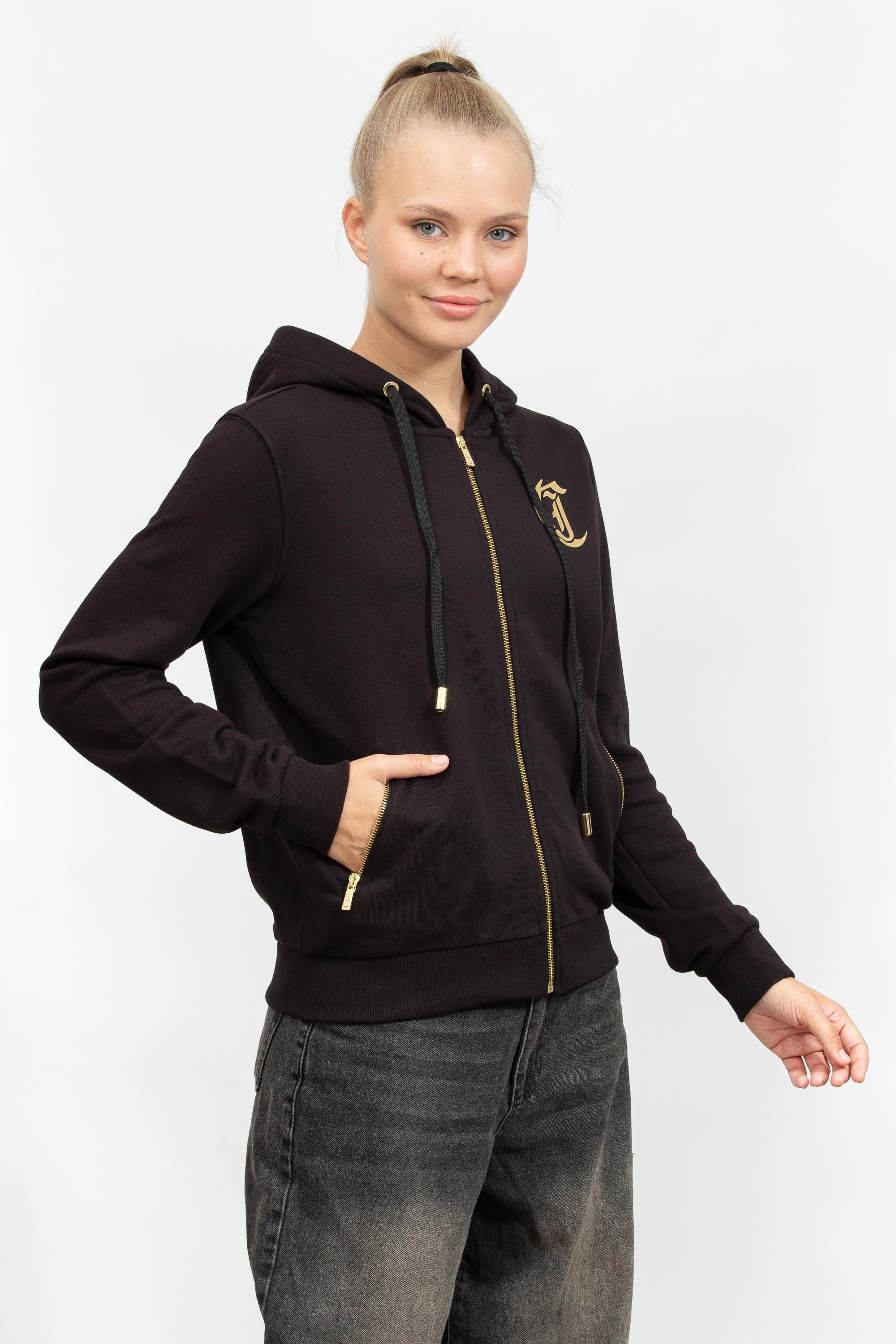 Just Cavalli Kadın Fermuarlı Sweatshirt