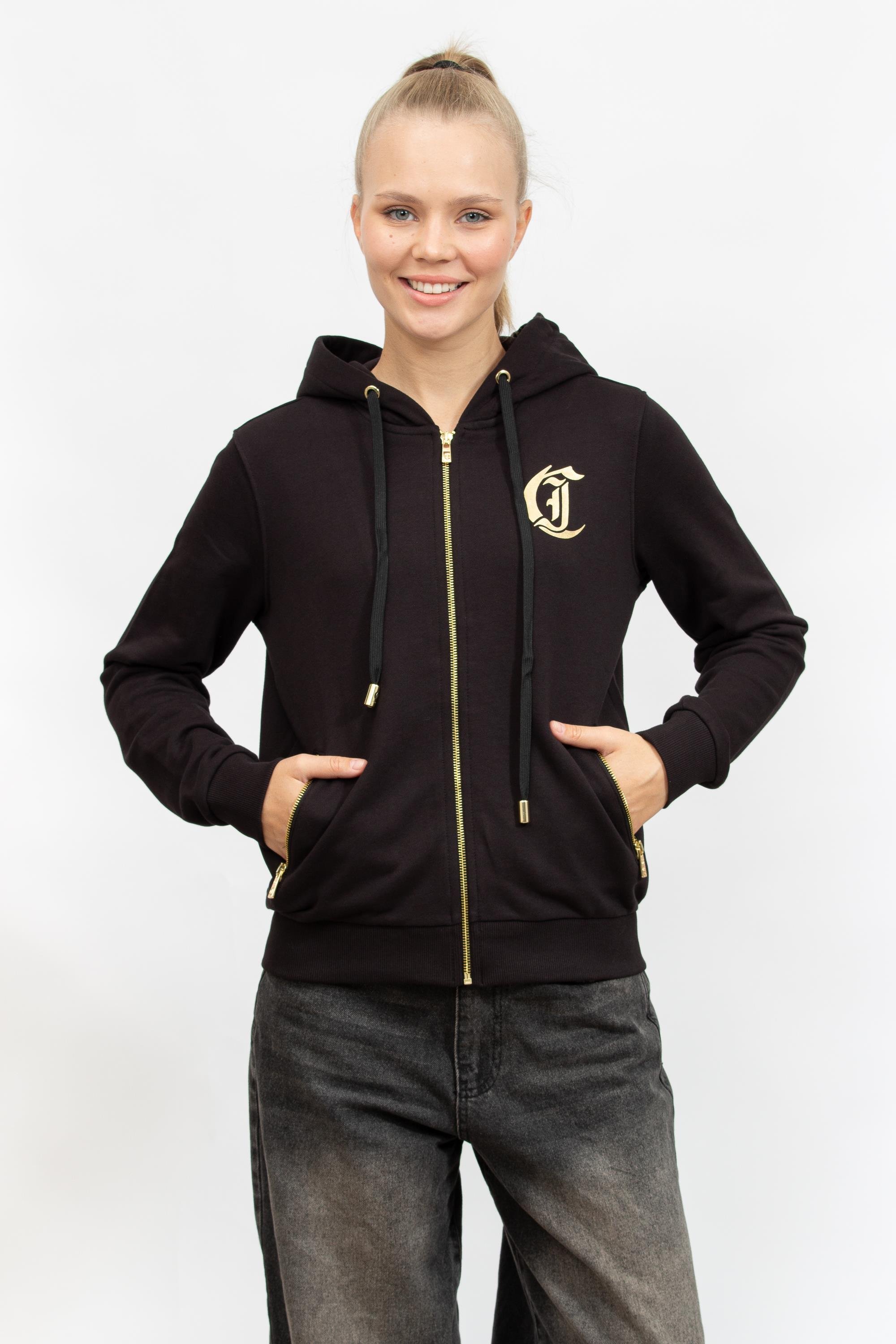 Just Cavalli Kadın Fermuarlı Sweatshirt