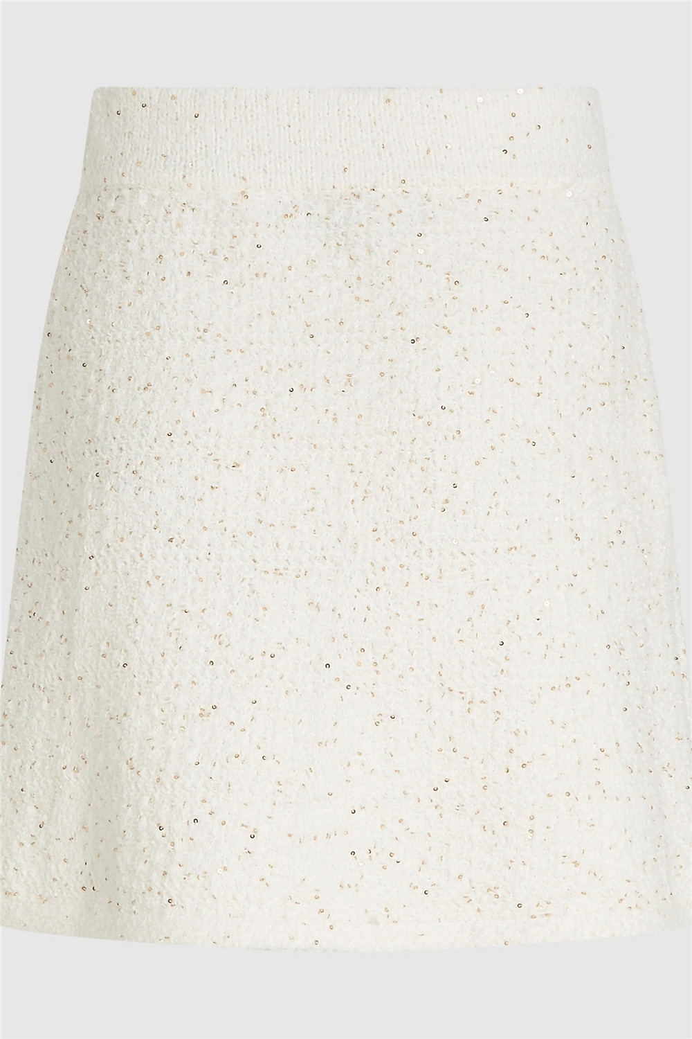 Karl Lagerfeld Boucle Knit Kadın Etek Krem