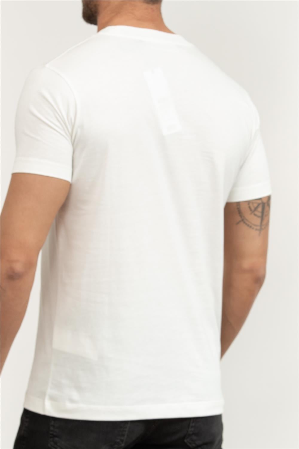 Karl Lagerfeld Crewneck Erkek Bisiklet Yaka T-Shirt