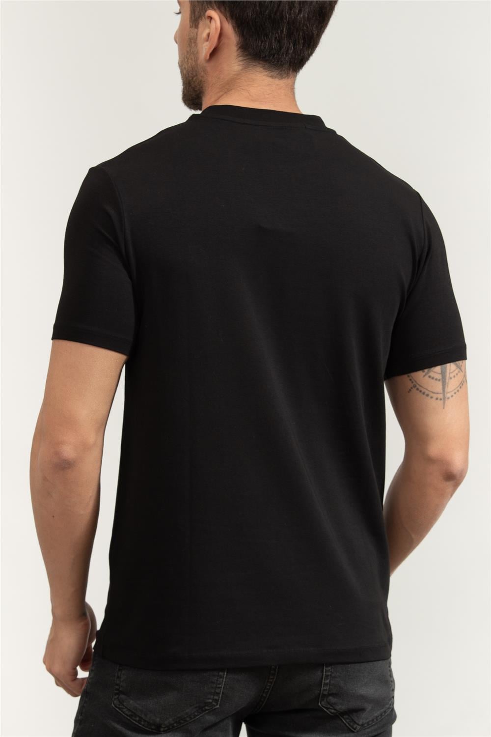Karl Lagerfeld Crewneck Erkek Bisiklet Yaka T-Shirt