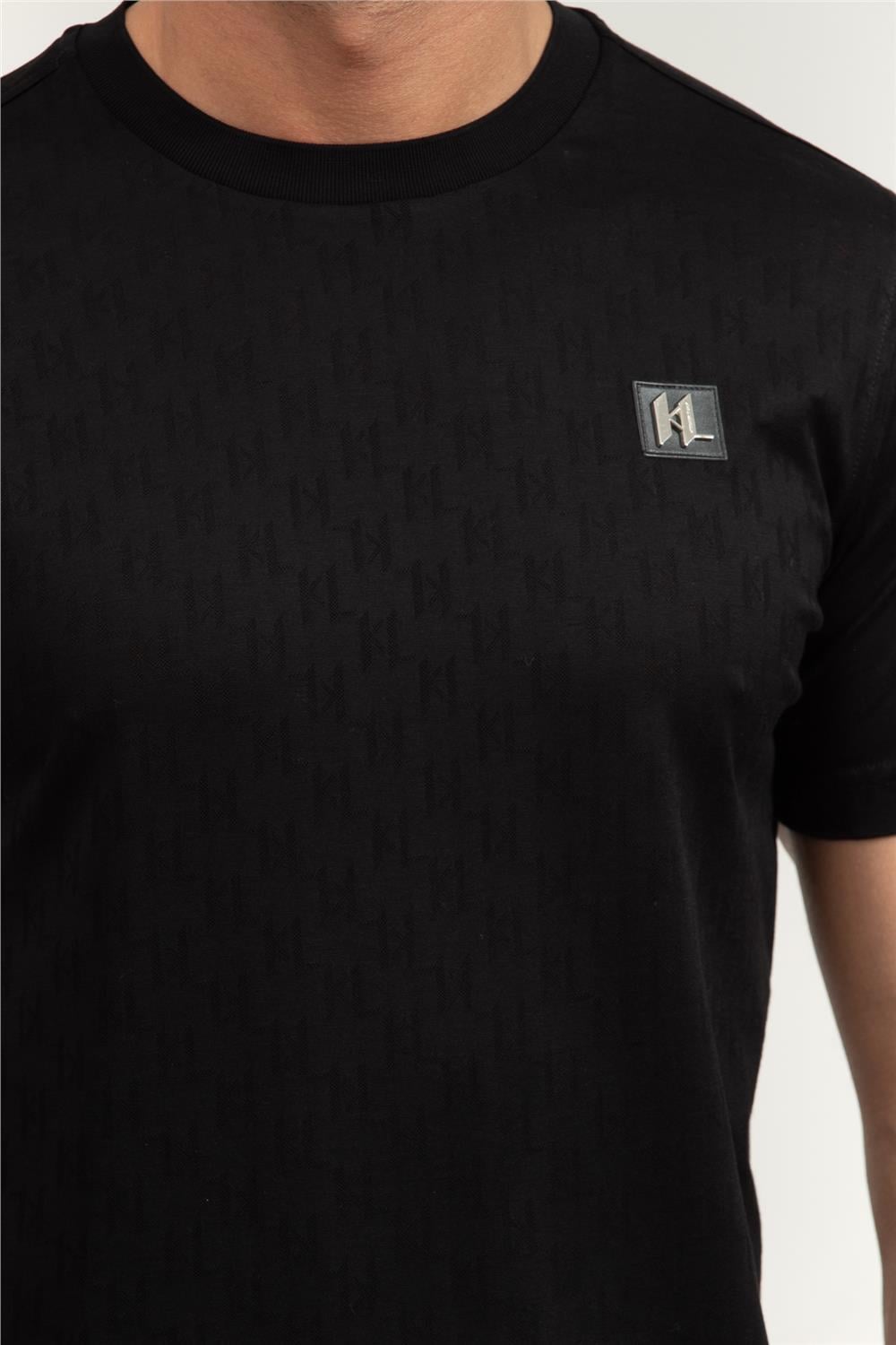 Karl Lagerfeld Crewneck Erkek Bisiklet Yaka T-Shirt