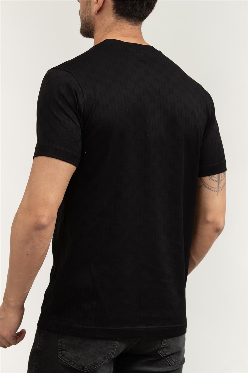 Karl Lagerfeld Crewneck Erkek Bisiklet Yaka T-Shirt