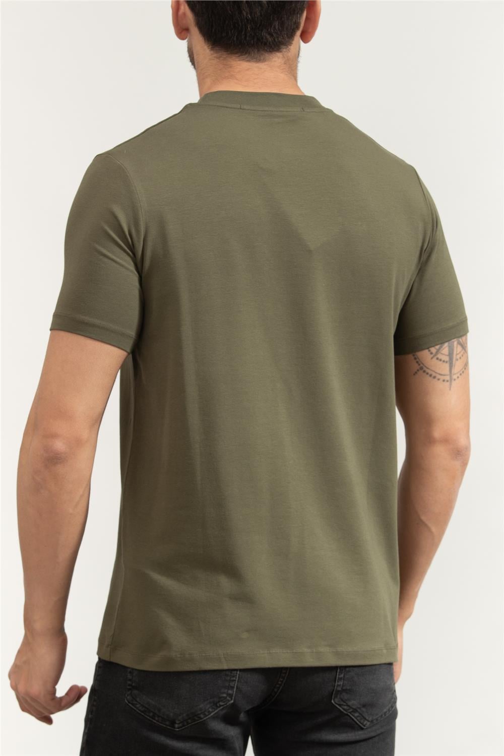 Karl Lagerfeld Crewneck Erkek Bisiklet Yaka T-Shirt