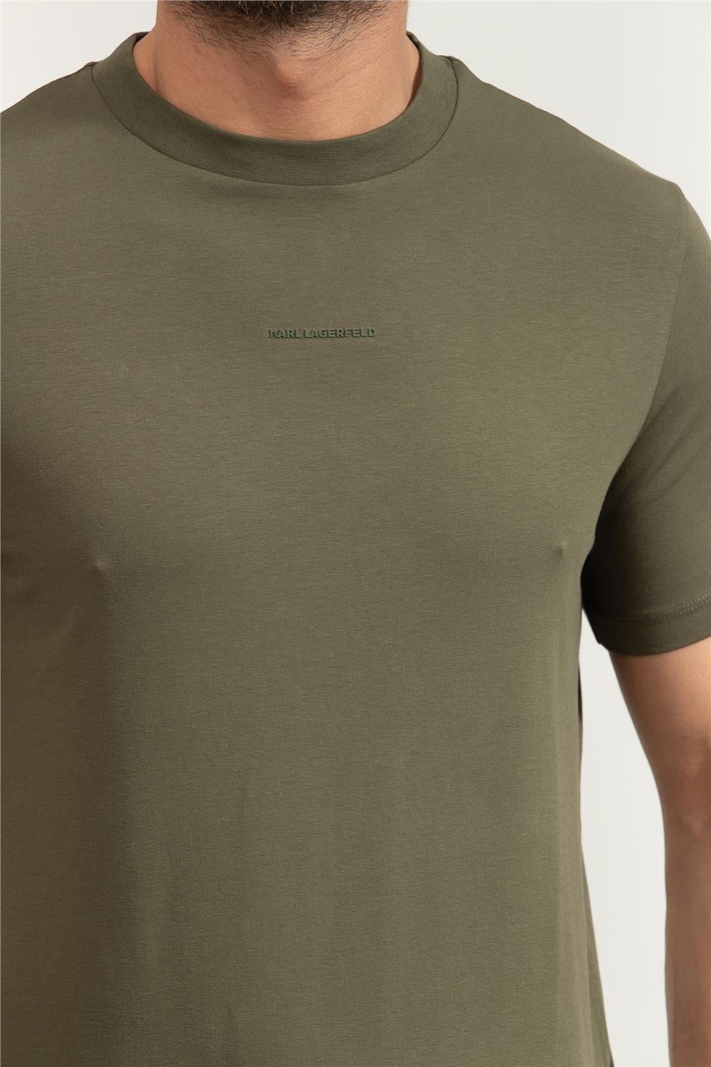 Karl Lagerfeld Crewneck Erkek Bisiklet Yaka T-Shirt