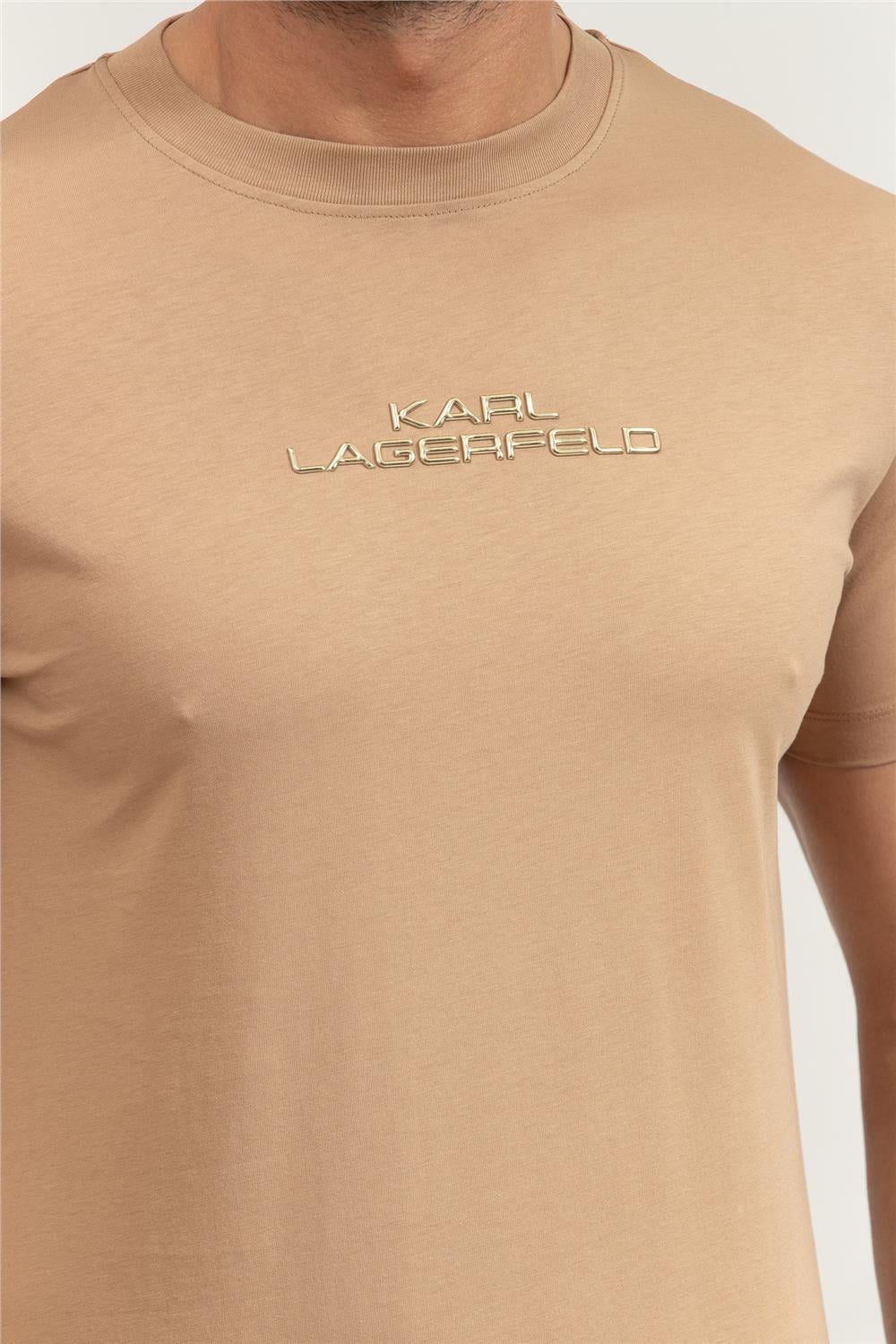 Karl Lagerfeld Crewneck Erkek Bisiklet Yaka T-Shirt