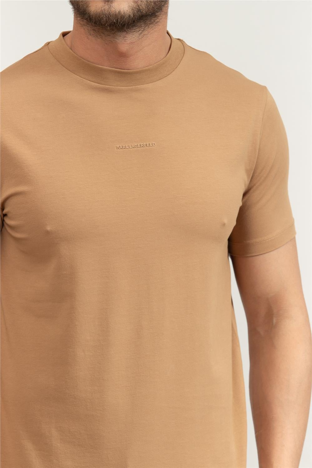 Karl Lagerfeld Crewneck Erkek Bisiklet Yaka T-Shirt