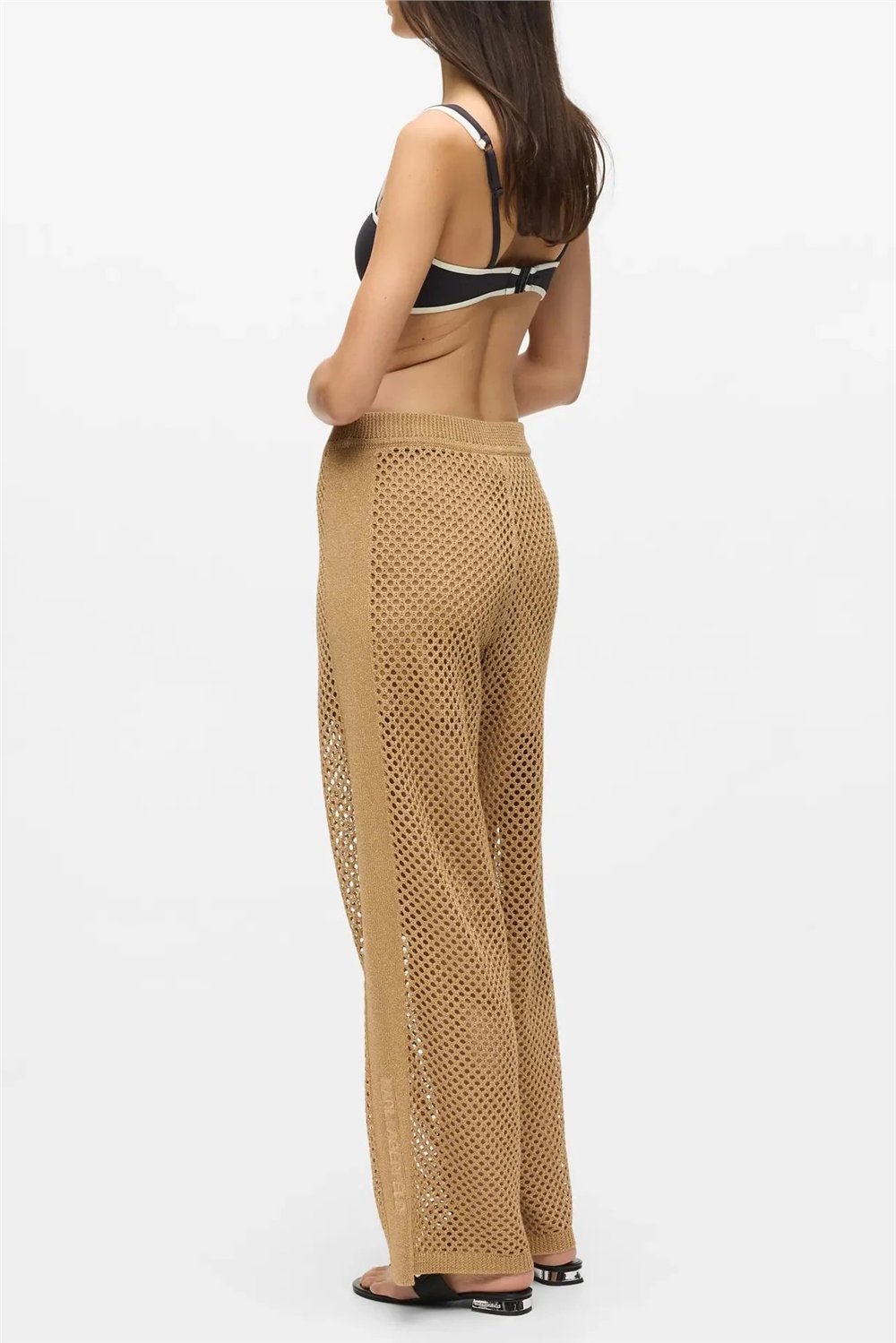 Karl Lagerfeld Crochet Knit Pants Kadın Şort Çok Renkli