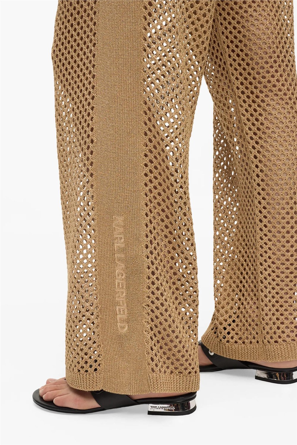 Karl Lagerfeld Crochet Knit Pants Kadın Şort Çok Renkli