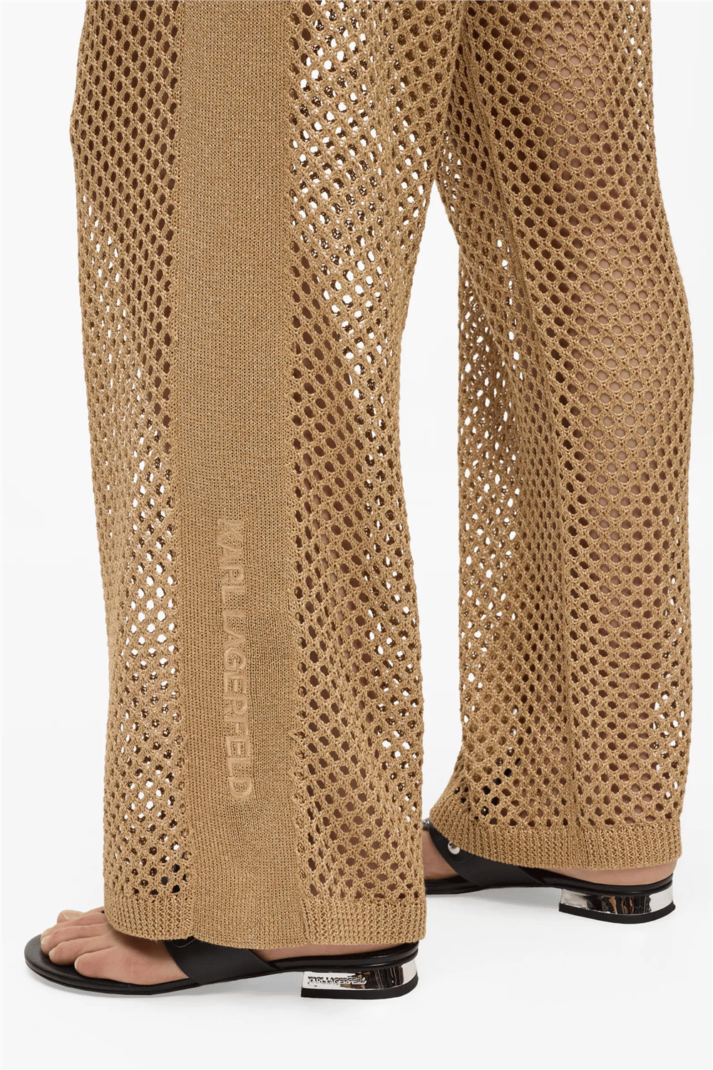 Karl Lagerfeld Crochet Knit Pants Kadın Şort Çok Renkli
