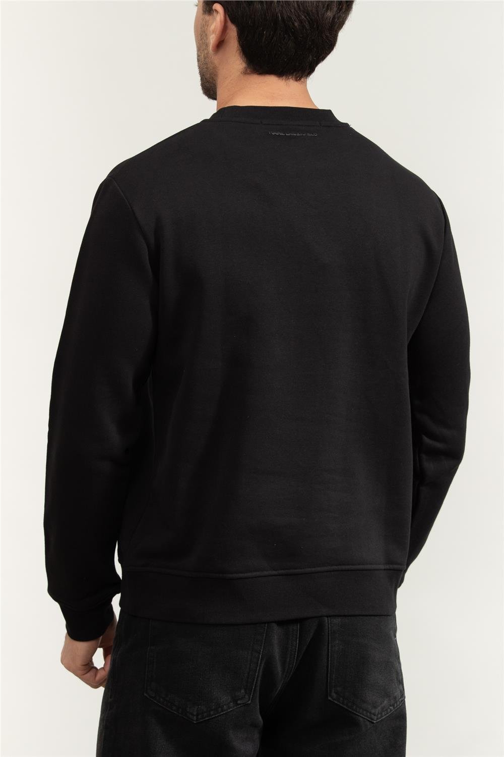 Karl Lagerfeld Erkek Bisiklet Yaka Sweatshirt
