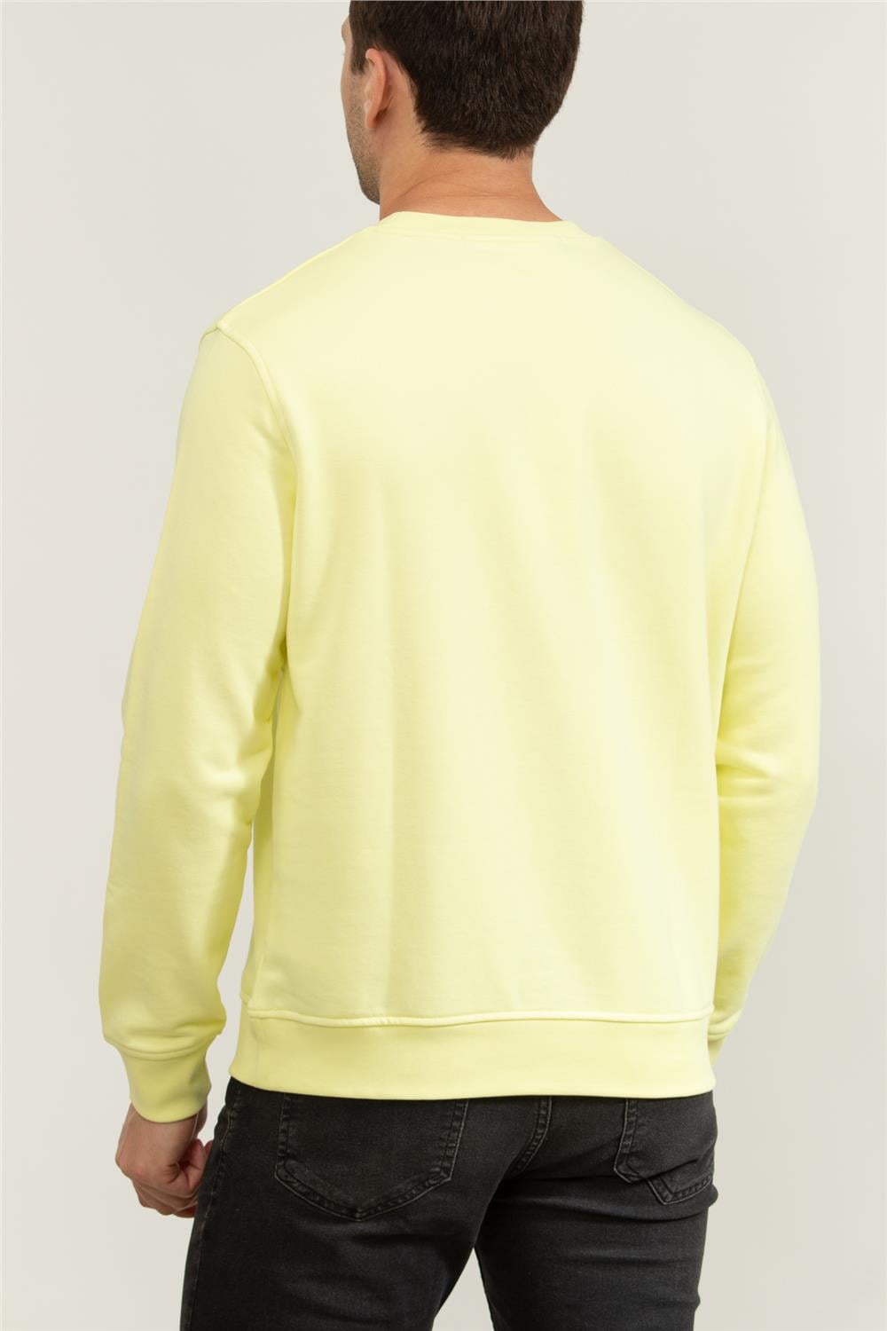 Karl Lagerfeld Erkek Bisiklet Yaka Sweatshirt