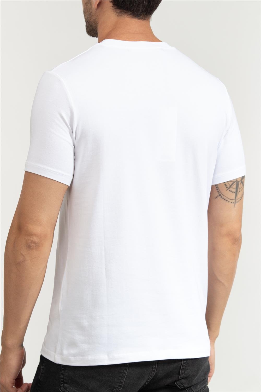 Karl Lagerfeld Erkek Bisiklet Yaka T-Shirt