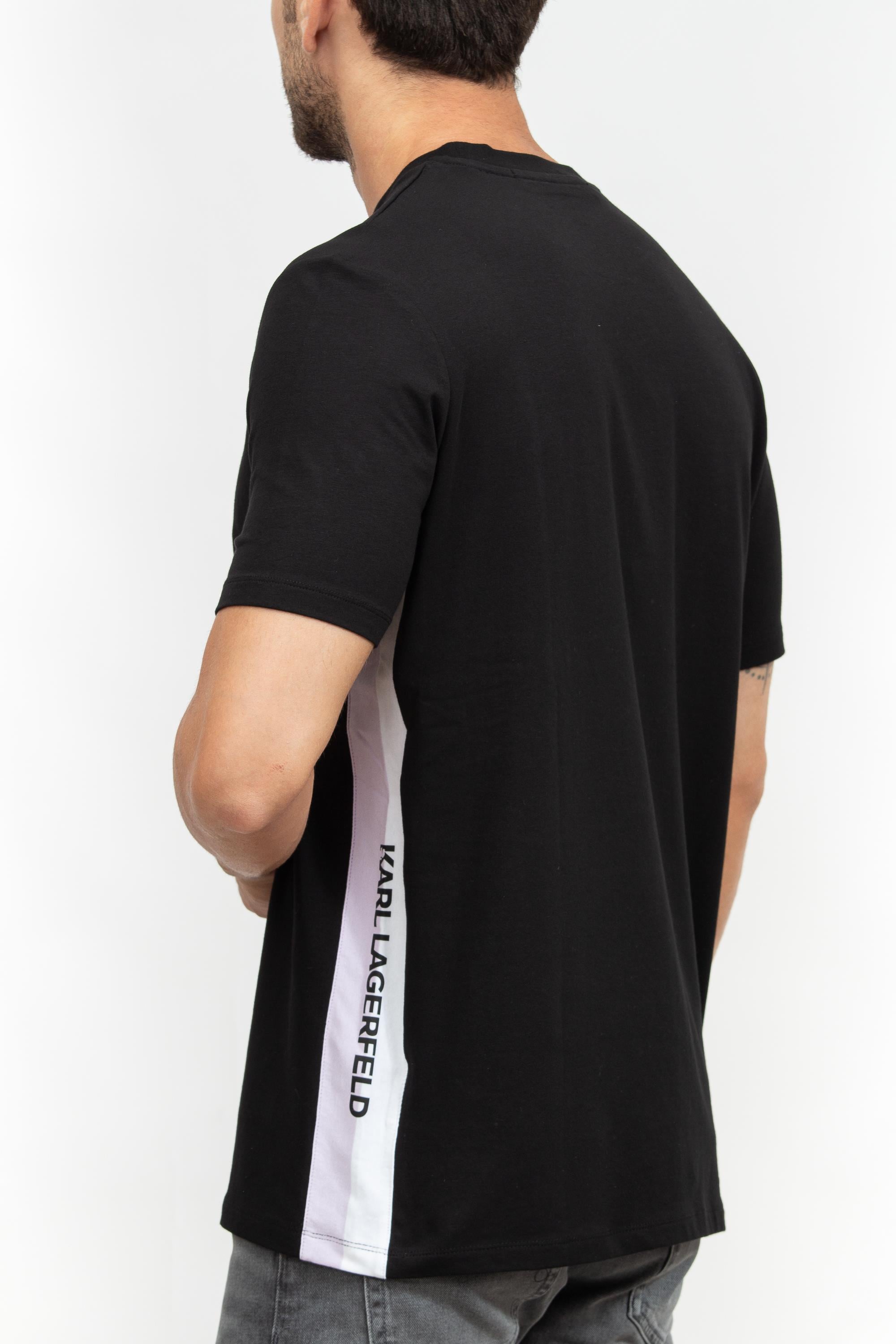 Karl Lagerfeld Erkek Bisiklet Yaka T-Shirt