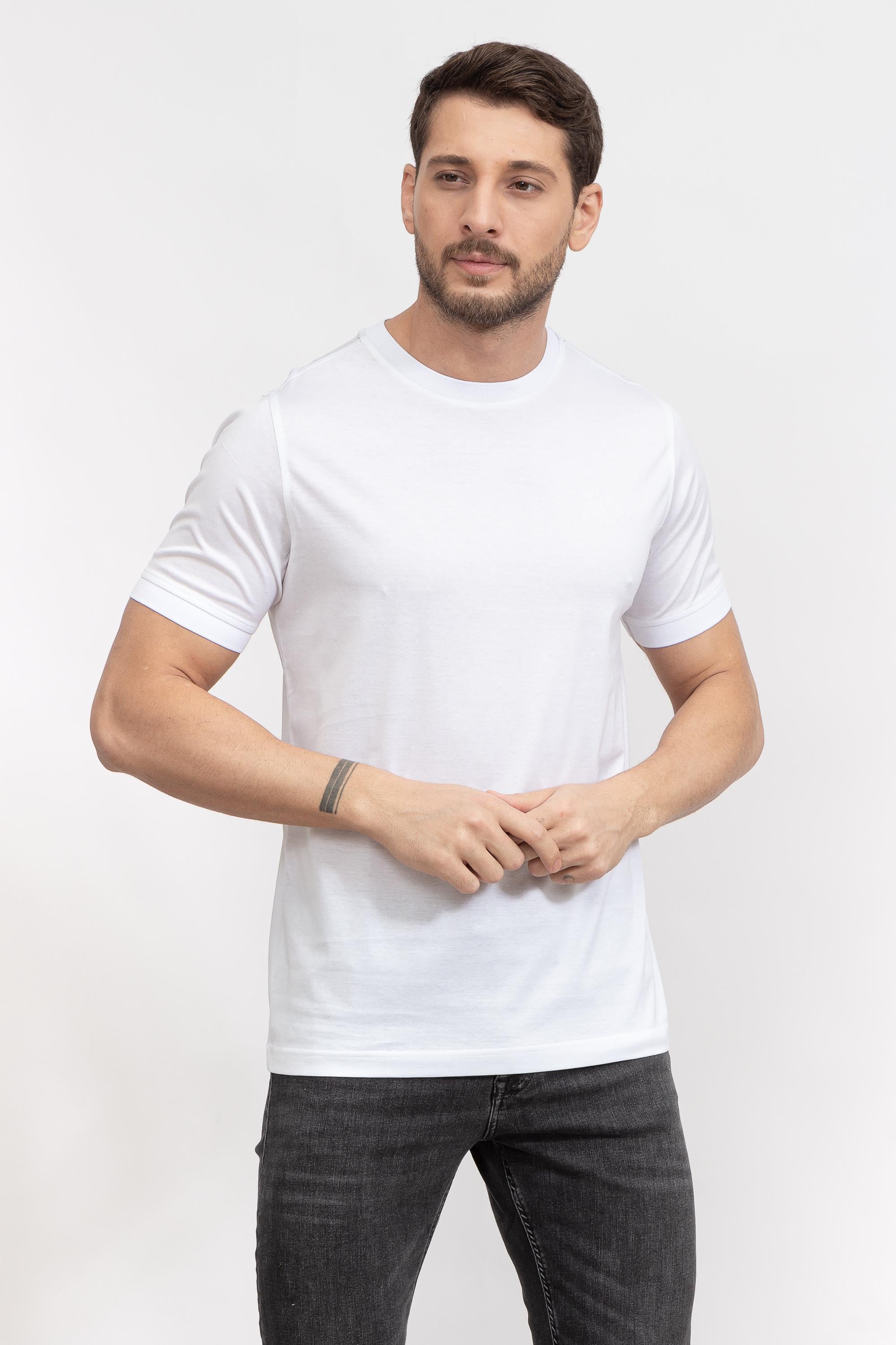 Karl Lagerfeld Erkek Bisiklet Yaka T-Shirt