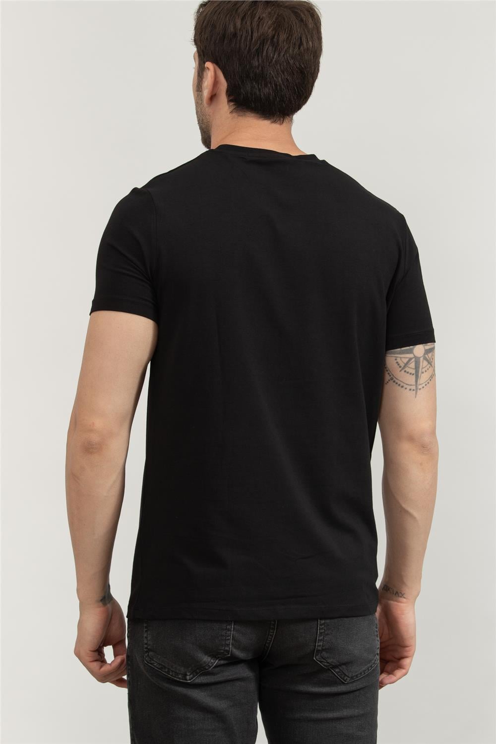 Karl Lagerfeld Erkek Bisiklet Yaka T-Shirt