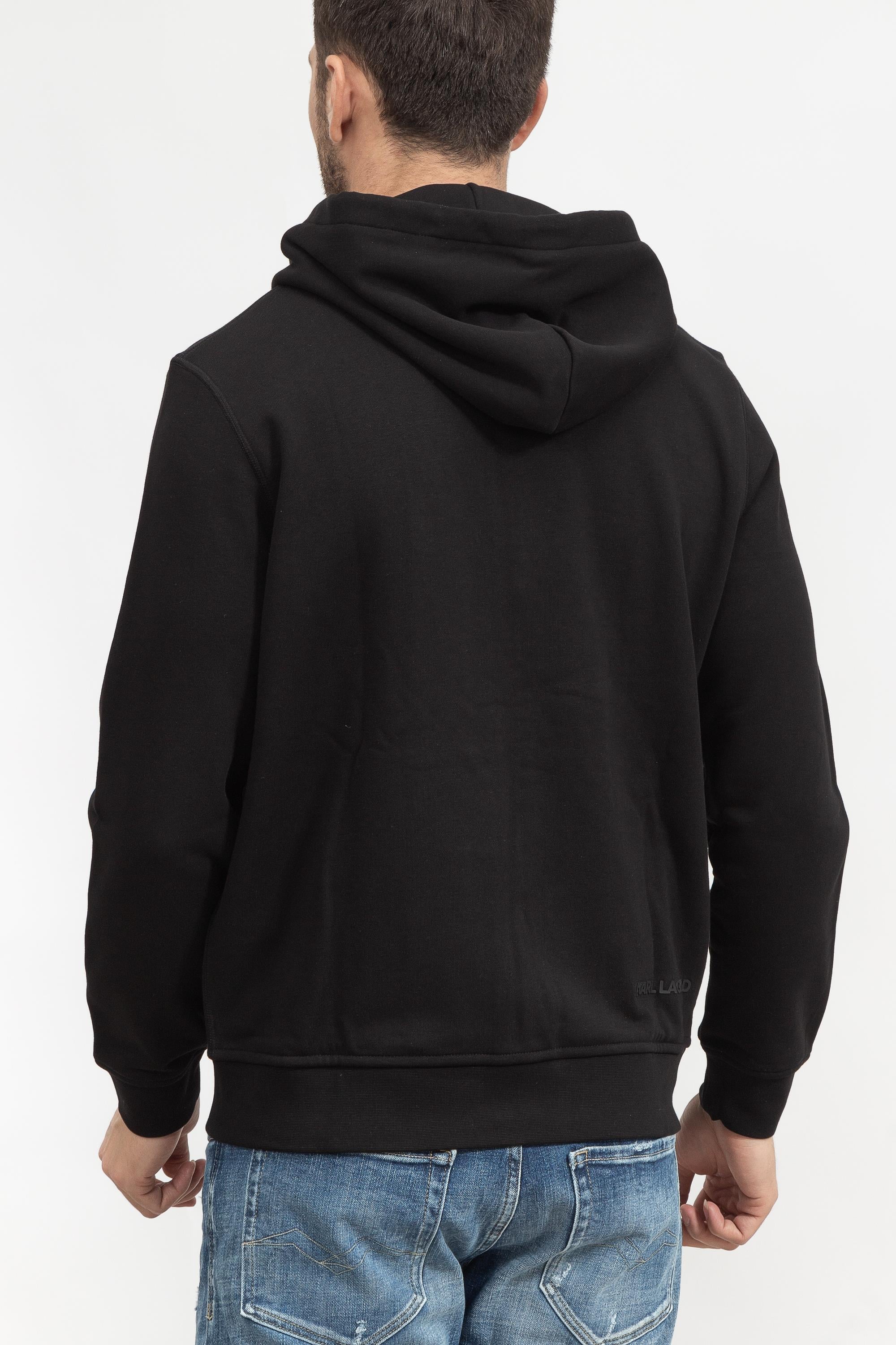 Karl Lagerfeld Erkek Fermuarlı Sweatshirt