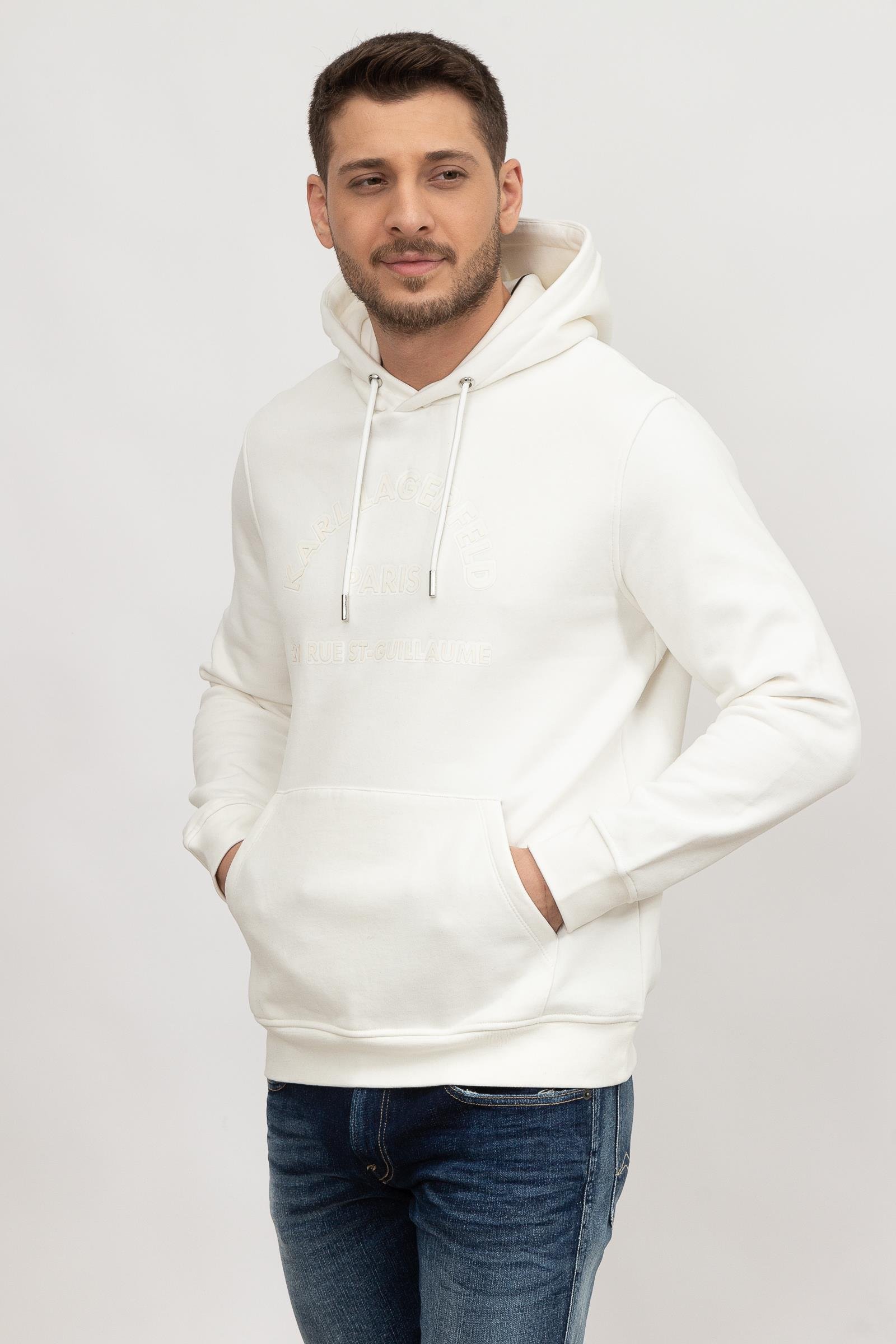 Karl Lagerfeld Erkek Kapüşonlu Sweatshirt