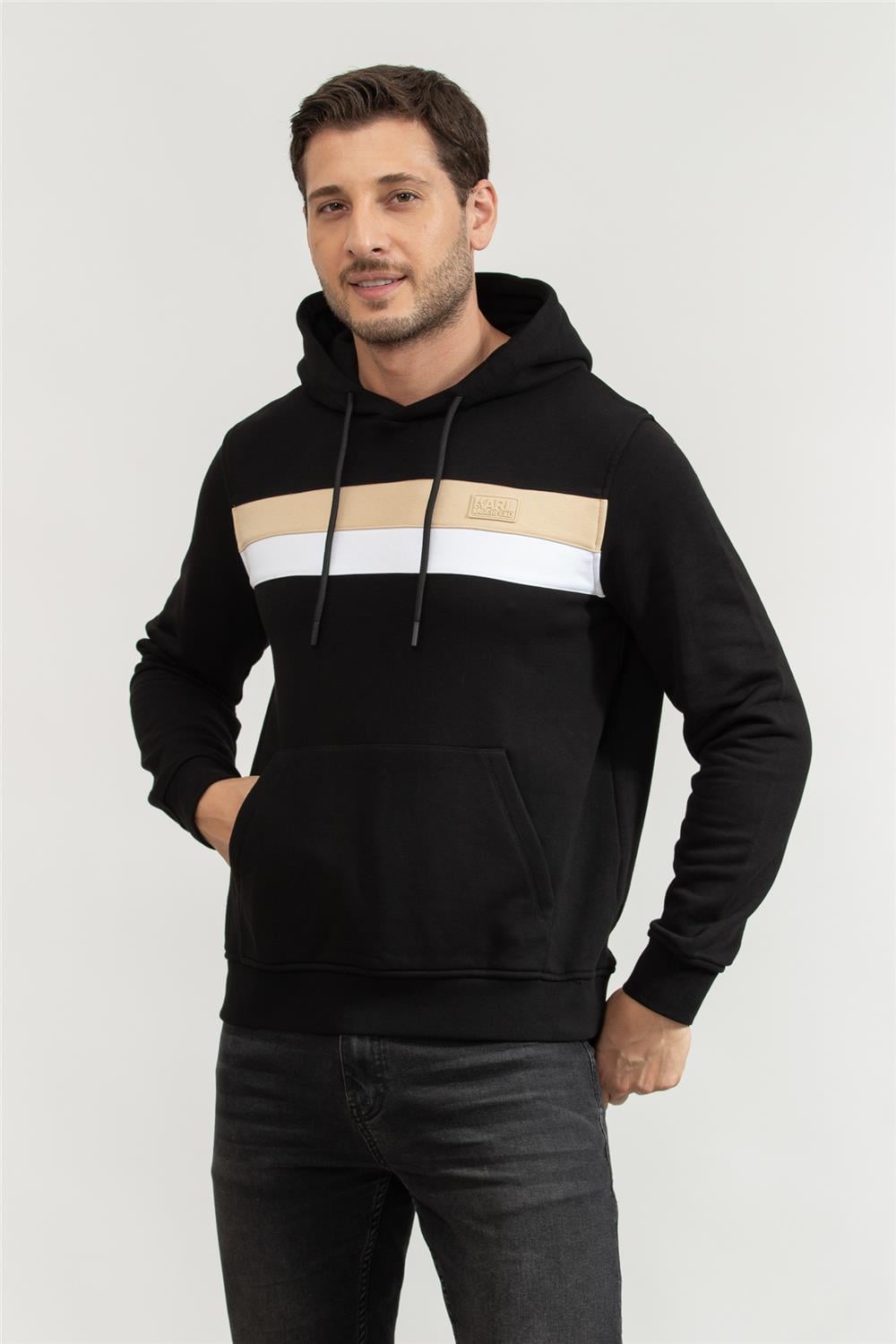 Karl Lagerfeld Erkek Kapüşonlu Sweatshirt
