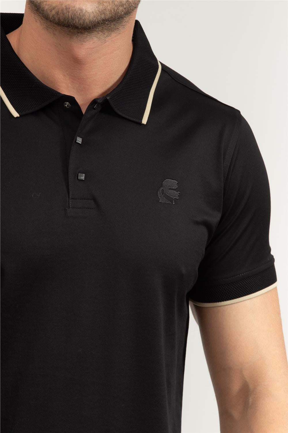 Karl Lagerfeld Erkek Polo Yaka T-Shirt