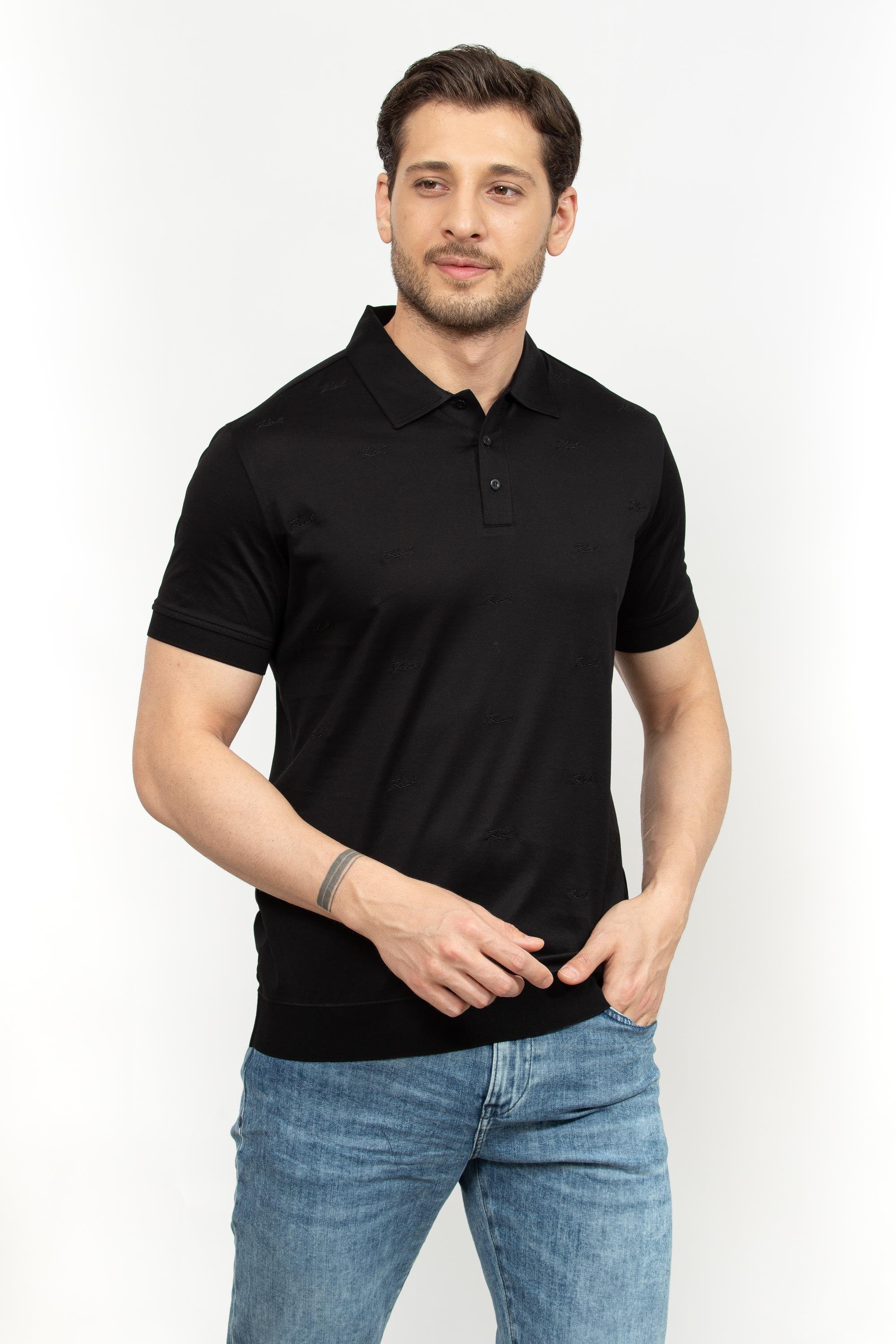 Karl Lagerfeld Erkek Polo Yaka T-Shirt