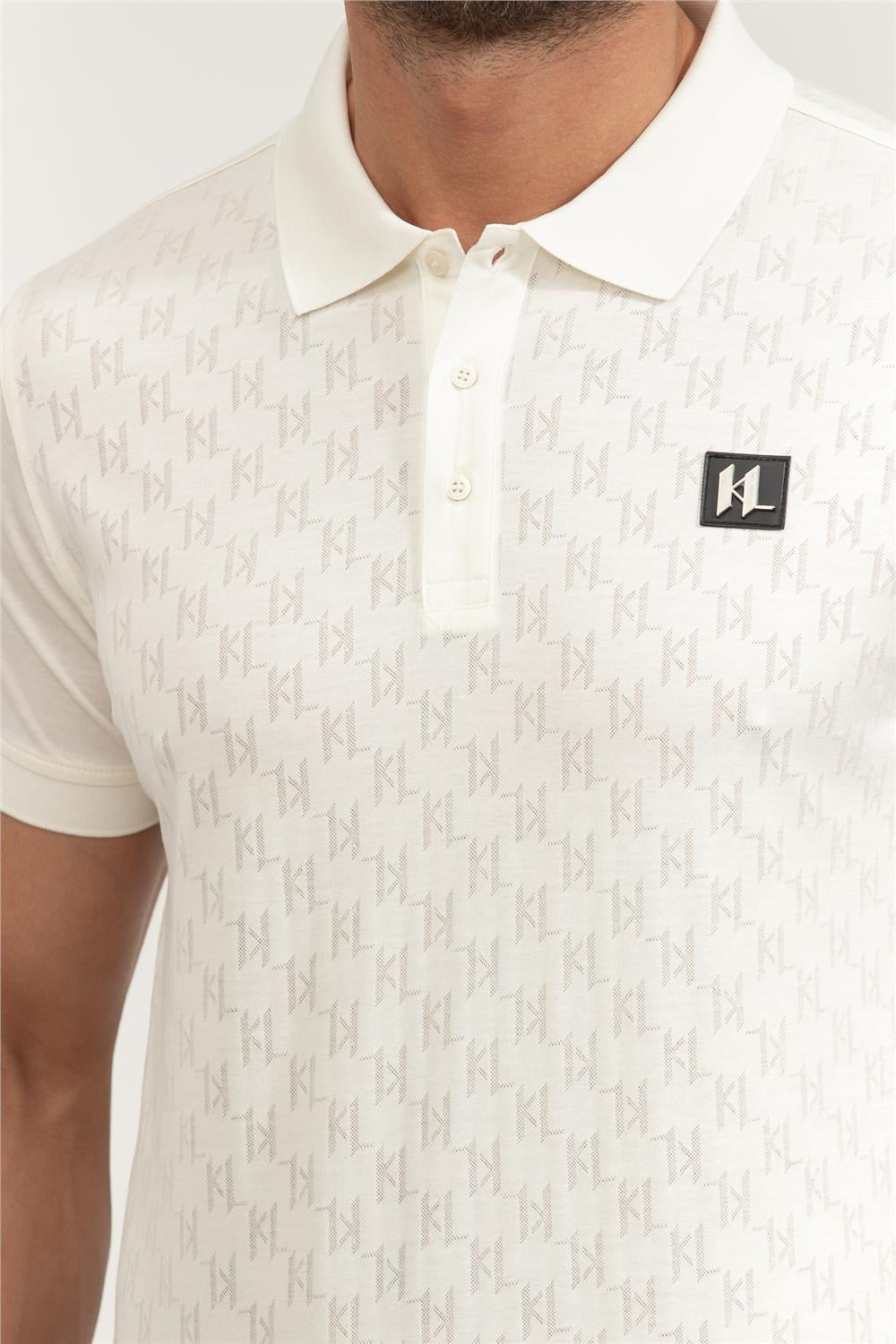 Karl Lagerfeld Erkek Polo Yaka T-Shirt
