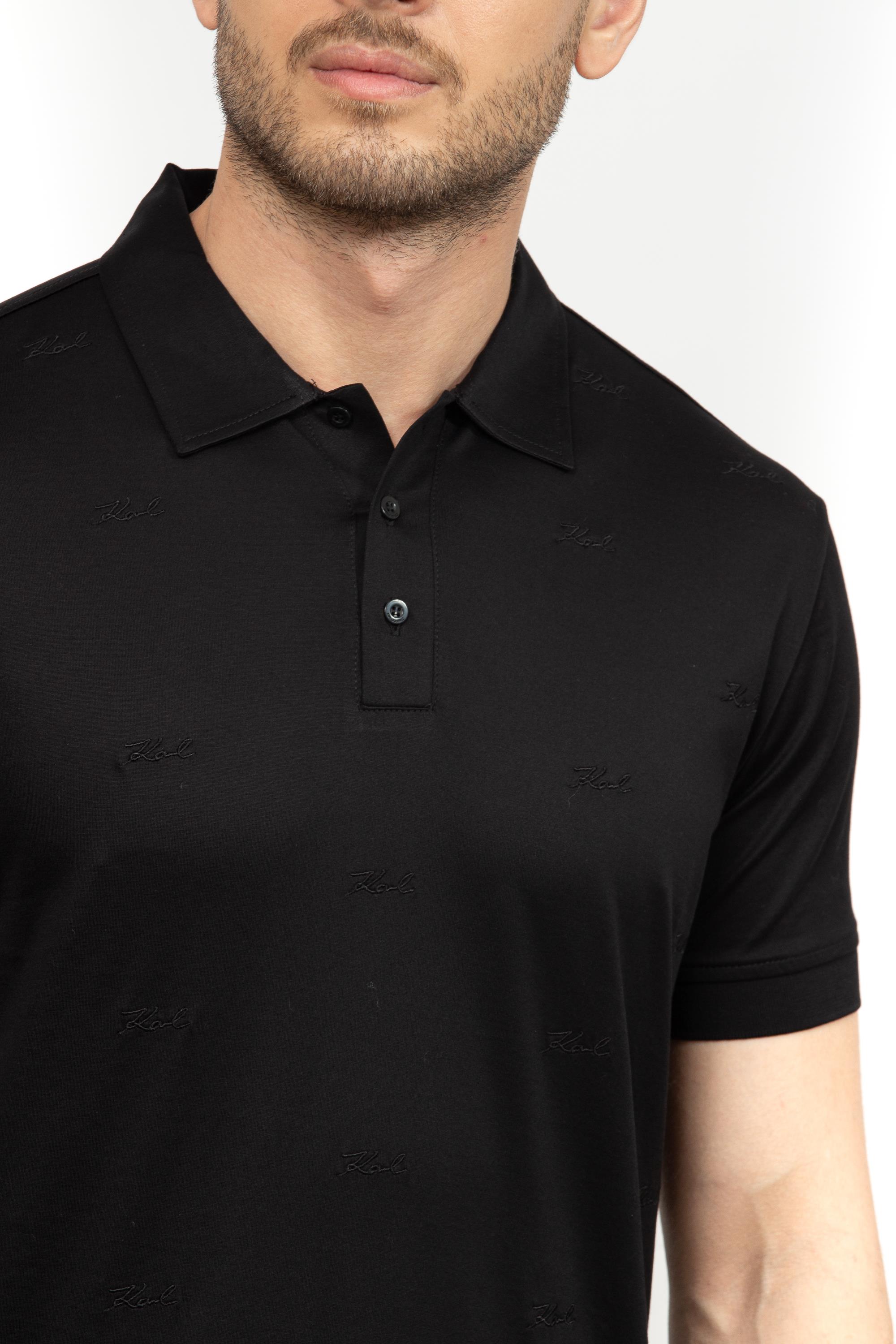 Karl Lagerfeld Erkek Polo Yaka T-Shirt