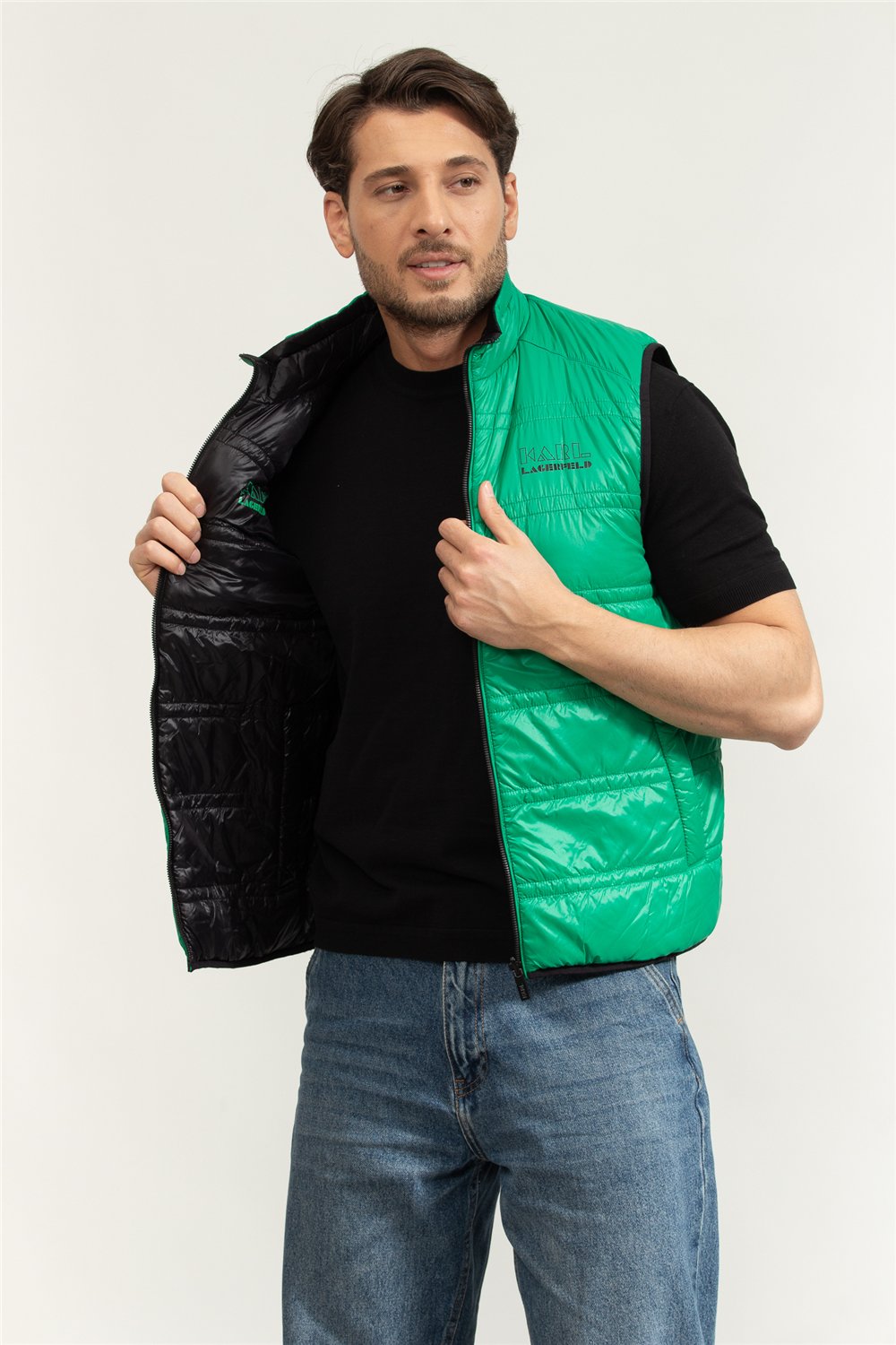 Karl Lagerfeld Erkek Yelek