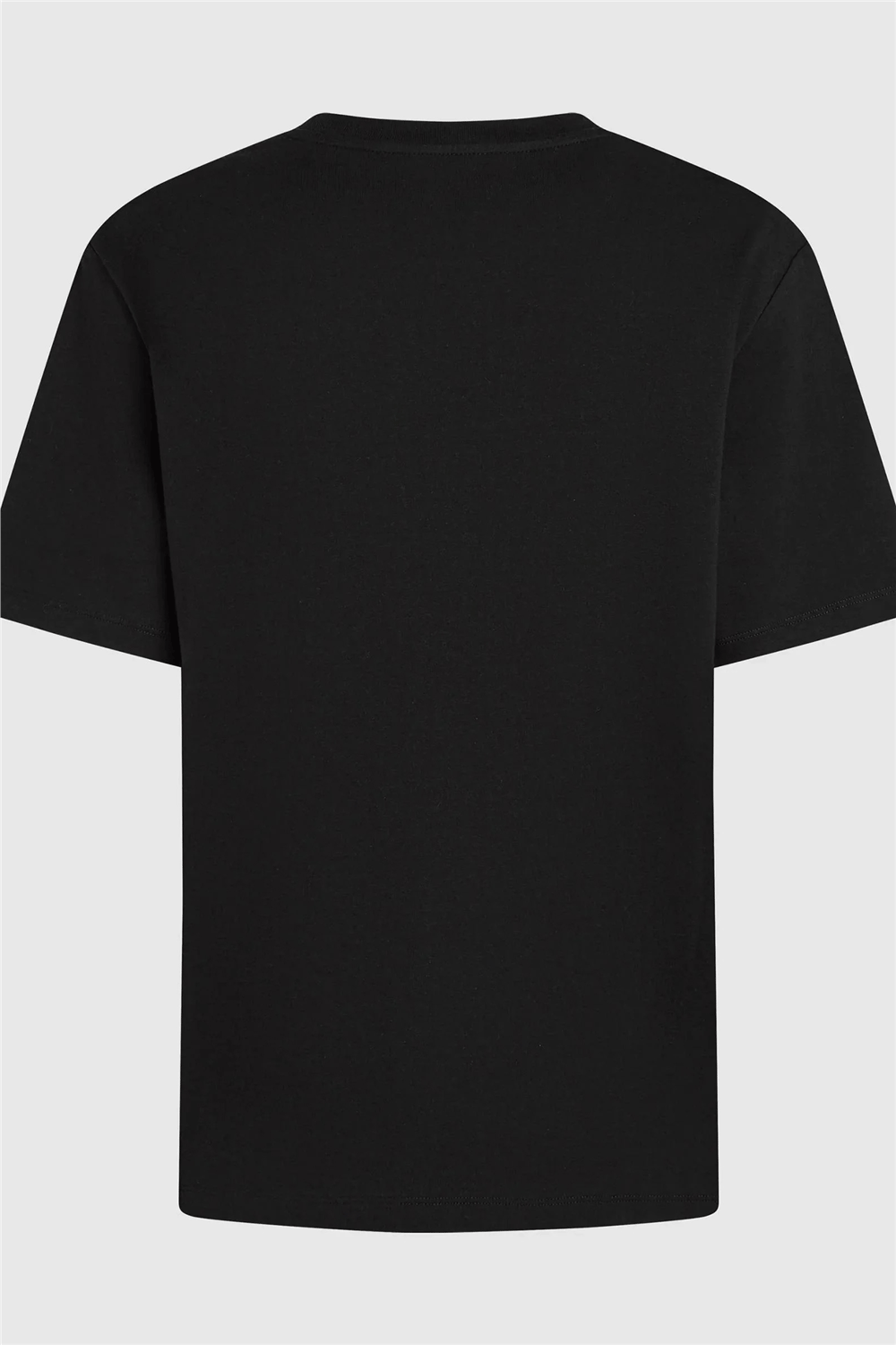 Karl Lagerfeld Essential Relaxed T-Shirt Kadın Bisiklet Yaka T-Shirt Siyah