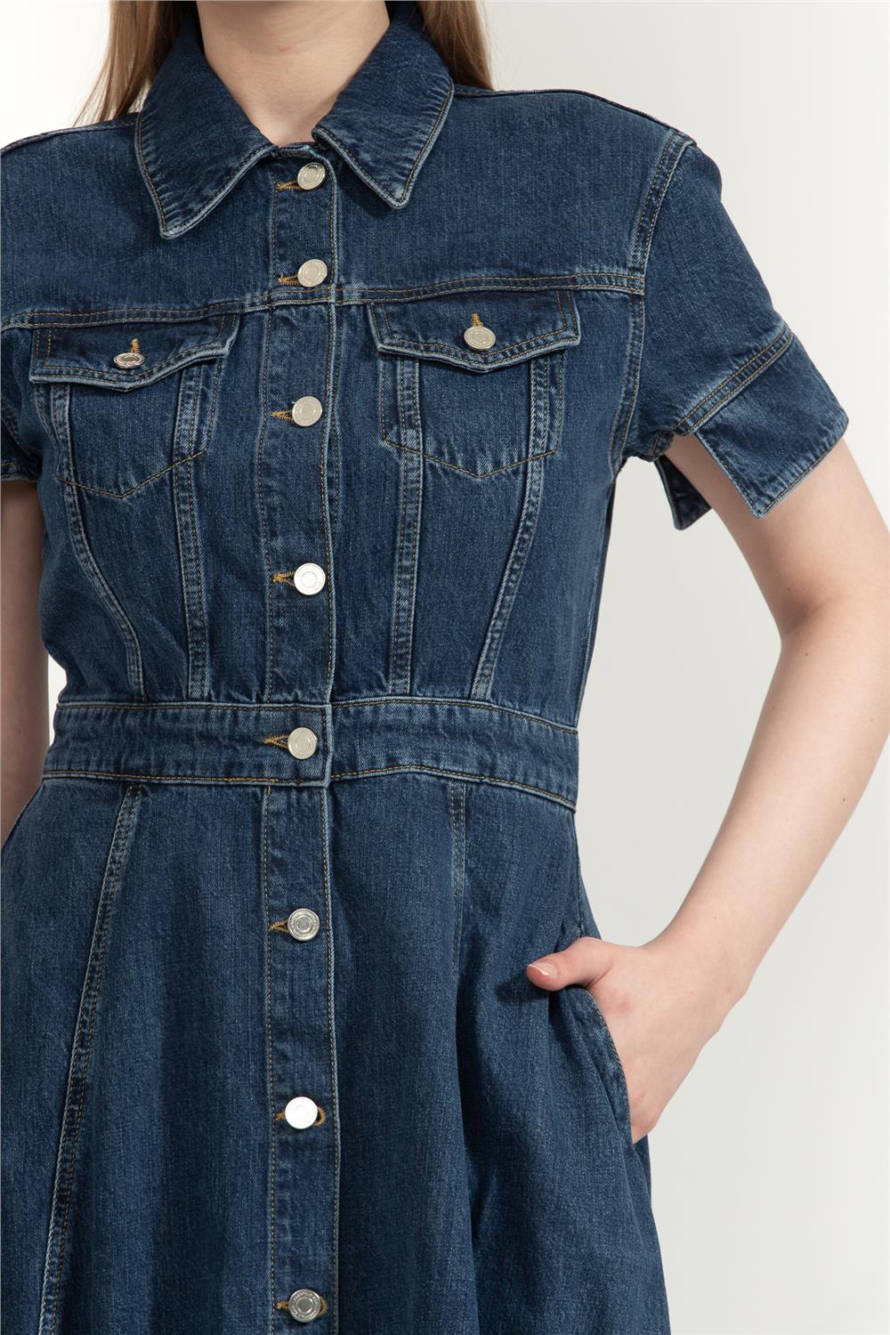 Karl Lagerfeld Fashion Denim Kadın Elbise