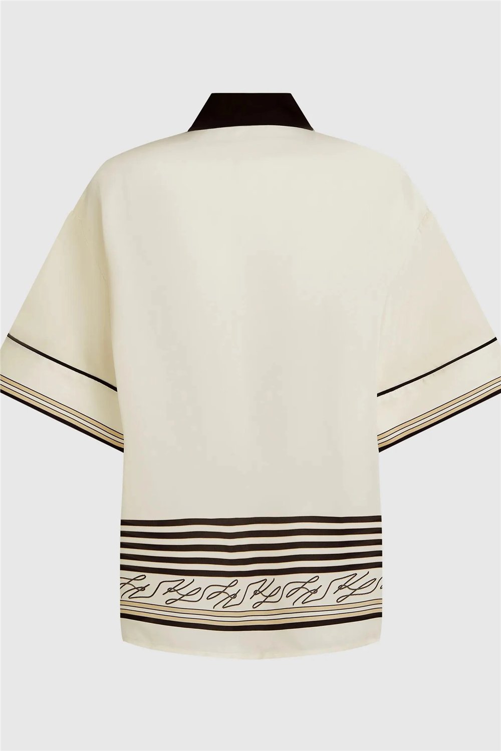 Karl Lagerfeld Fluid Pj Blouse Kadın Bluz Çok Renkli