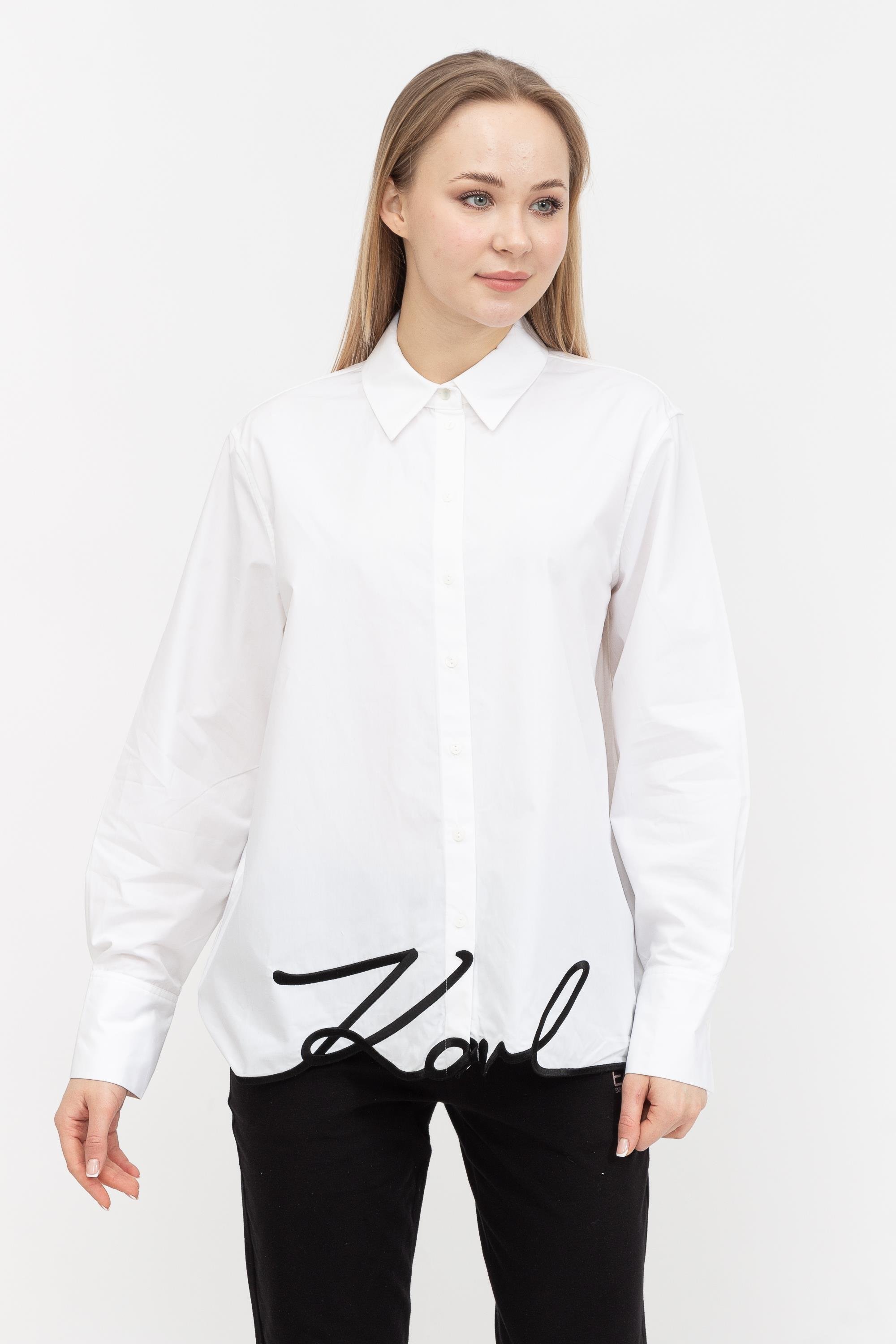 Karl Lagerfeld Hem Signature  Kadın Gömlek