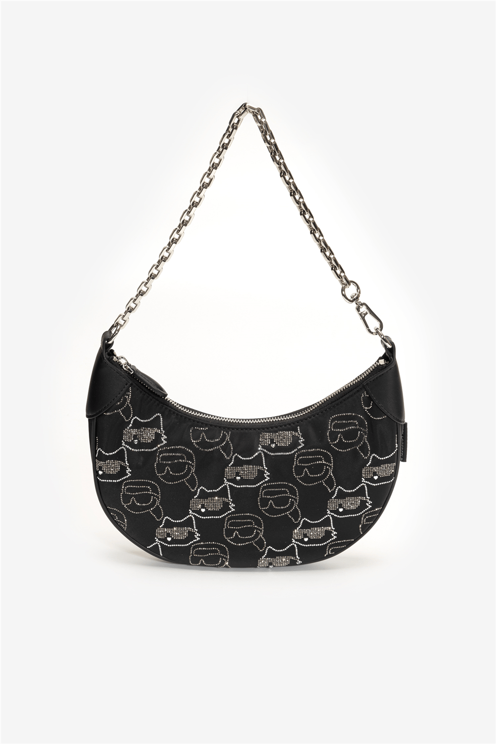 Karl Lagerfeld Ikon Nylon Kadın Mini Omuz Çantası