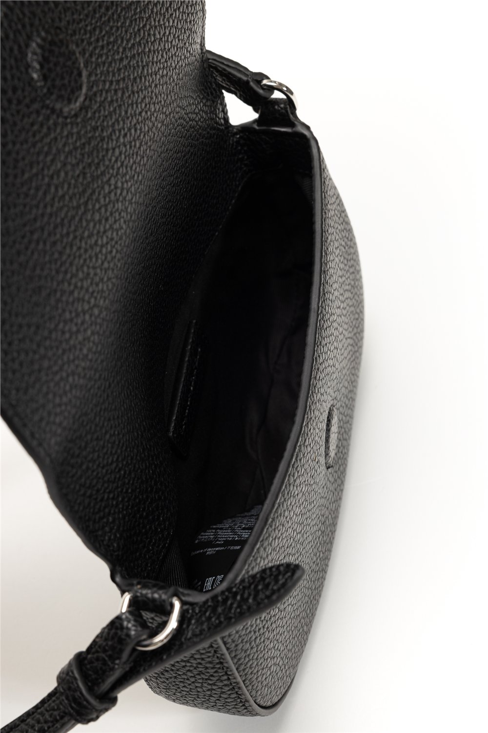 Karl Lagerfeld Ikon Pebble Pin Flap Kadın Mini Omuz Çantası